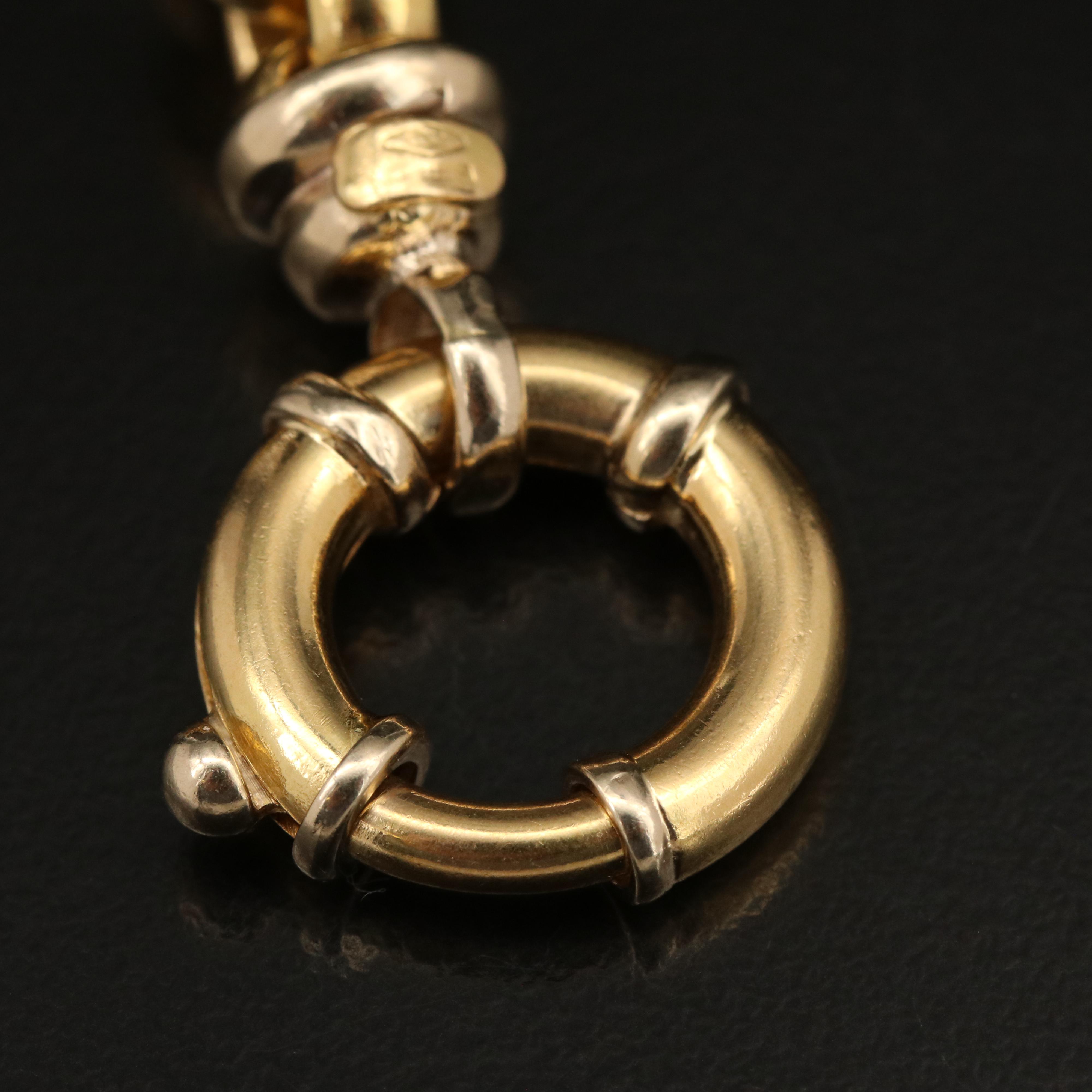 18K Rolo Chain Bracelet