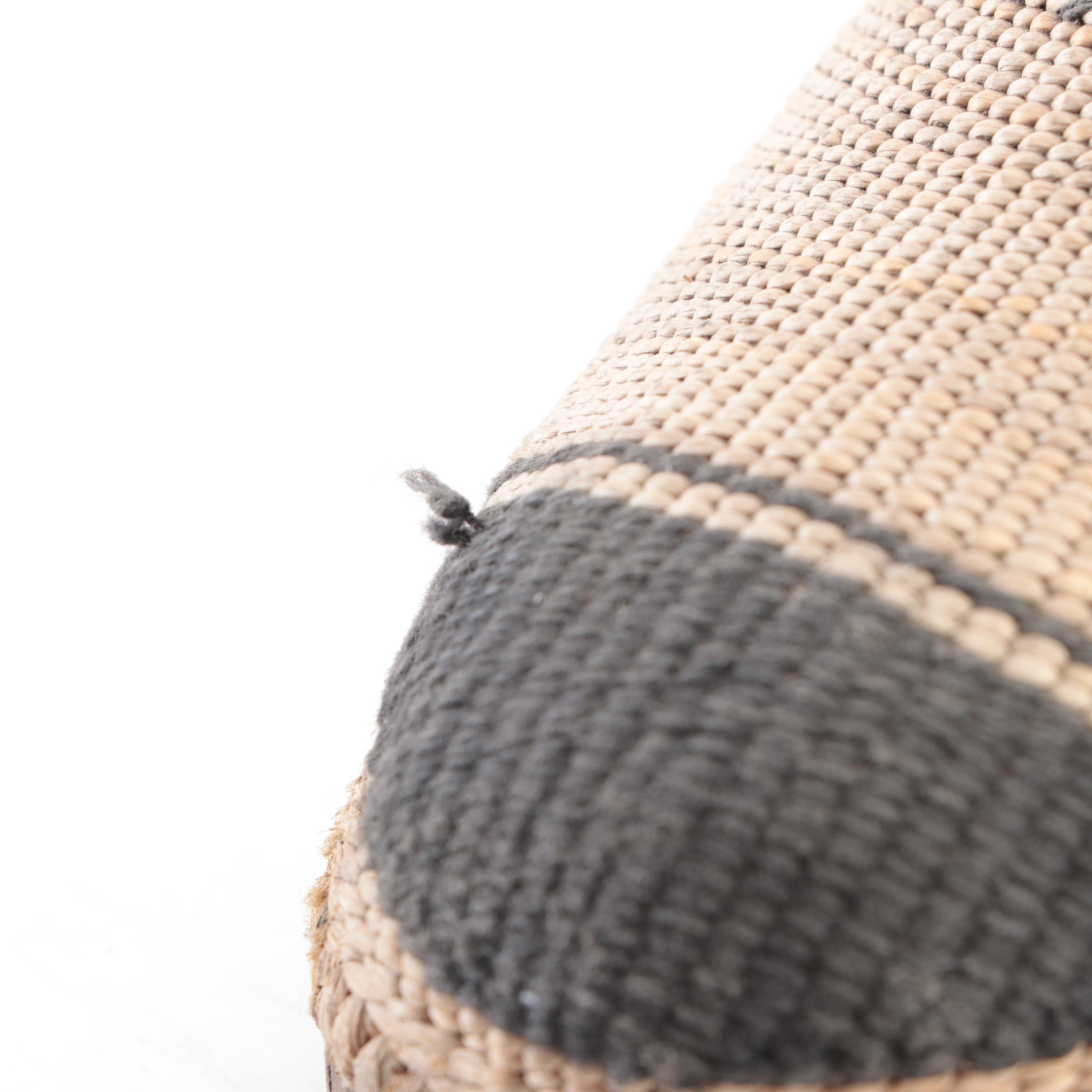 Pair of Chinese Handwoven Straw "Bound Feet" Slippers, 1930s