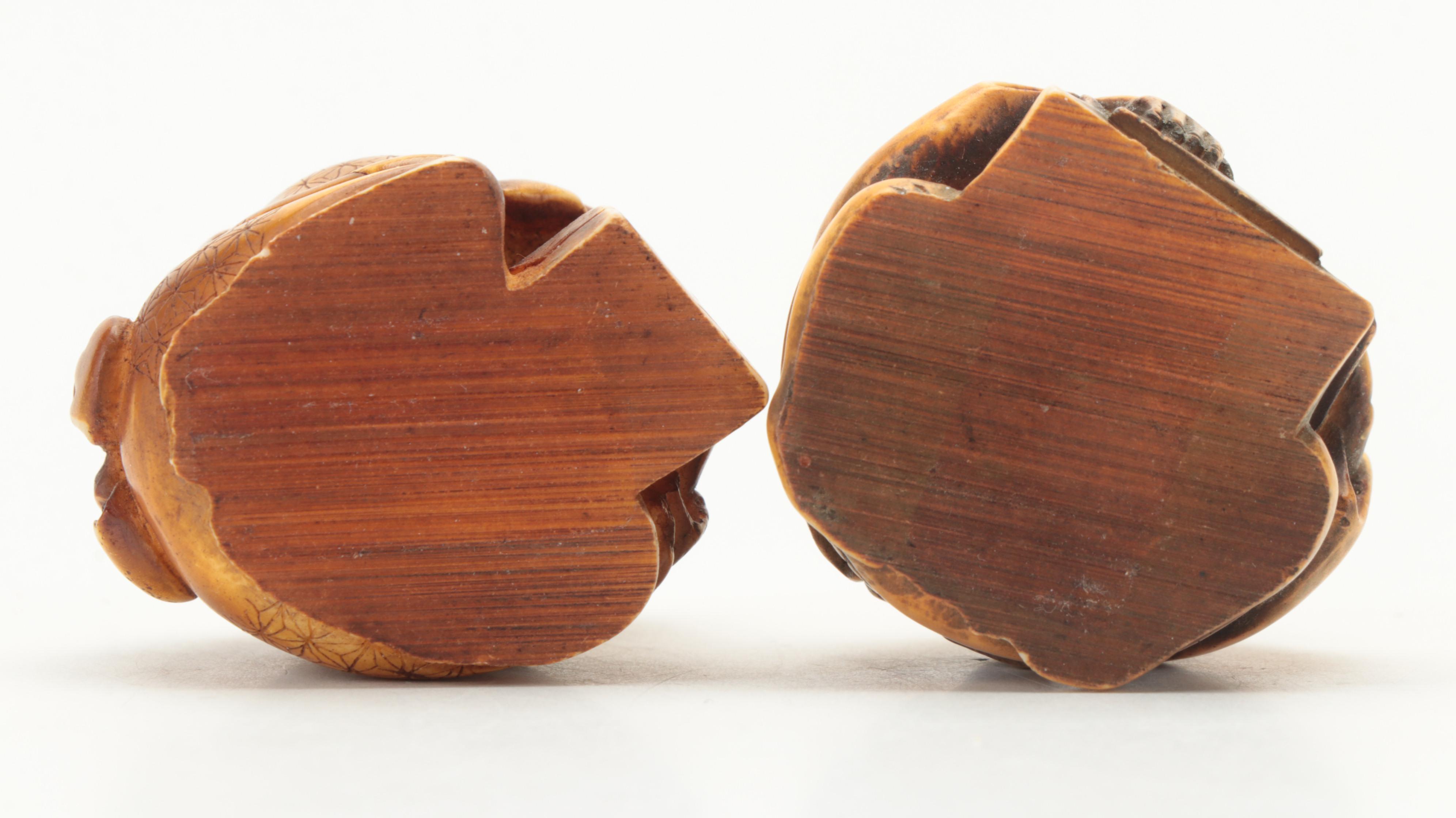 Japanese Netsuke Style Resin Figurines