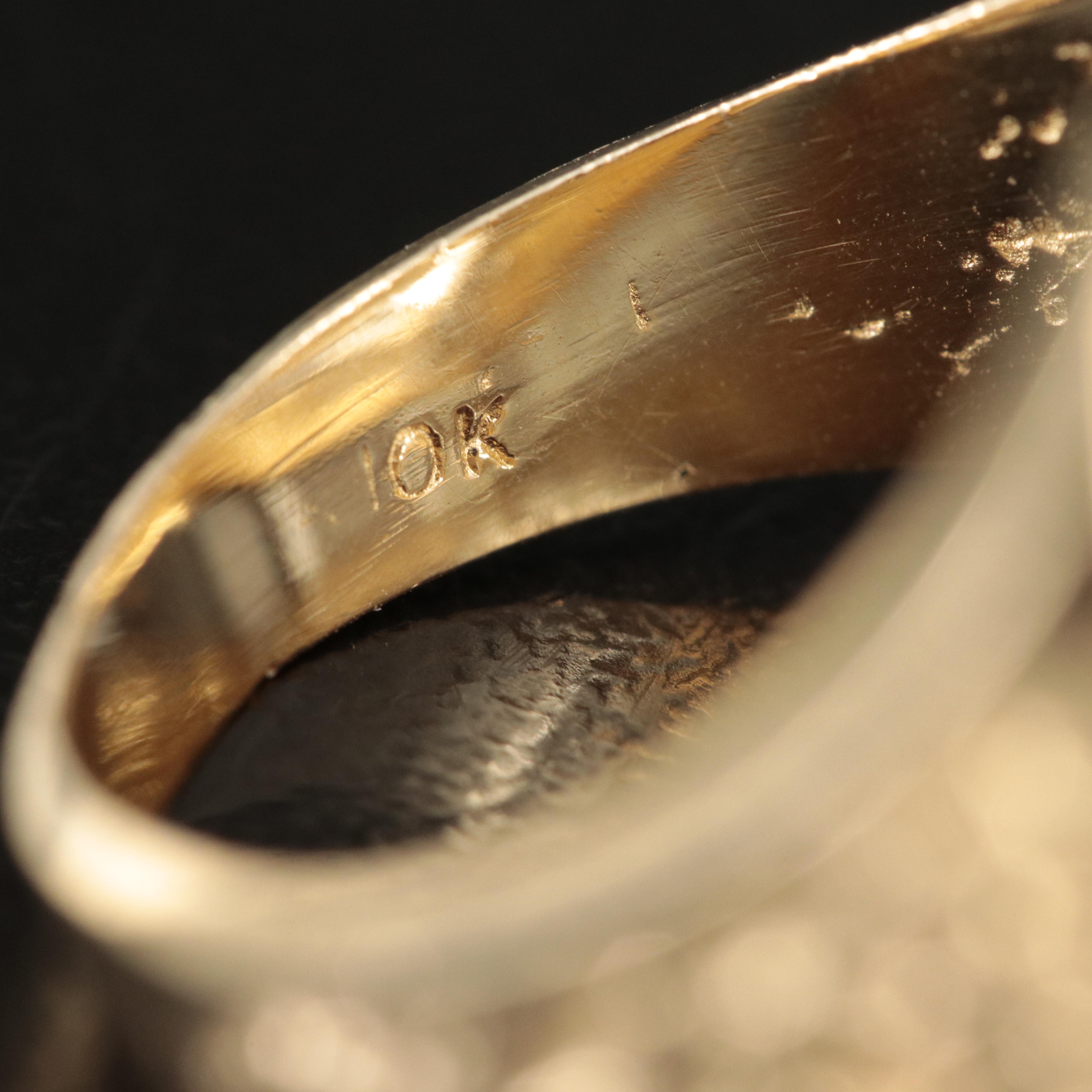 10K 0.60 CTW Diamond Equestrian Ring