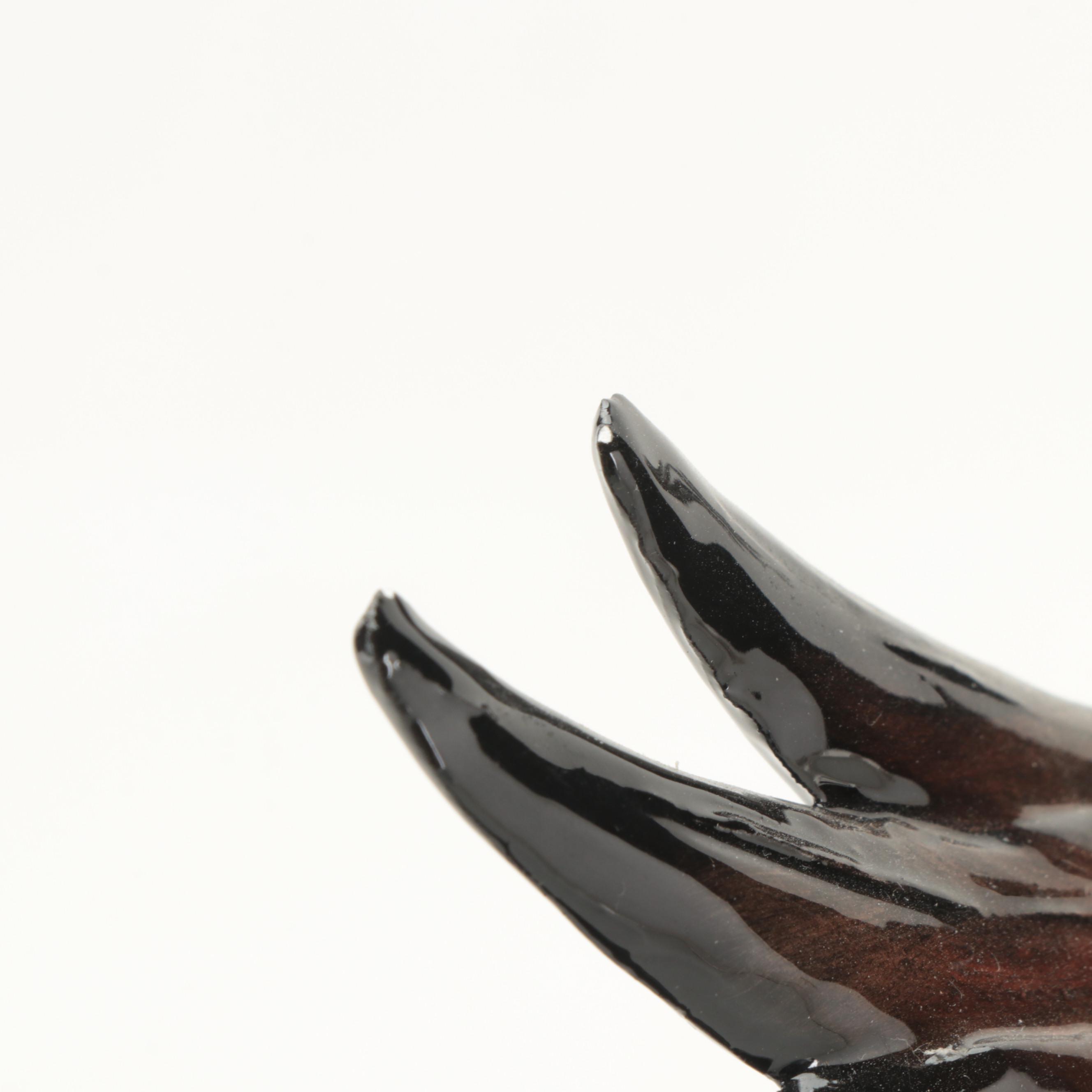 Giuseppe Tagliariol for Tay Pottery Italian Porcelain Bald Eagle Figurine