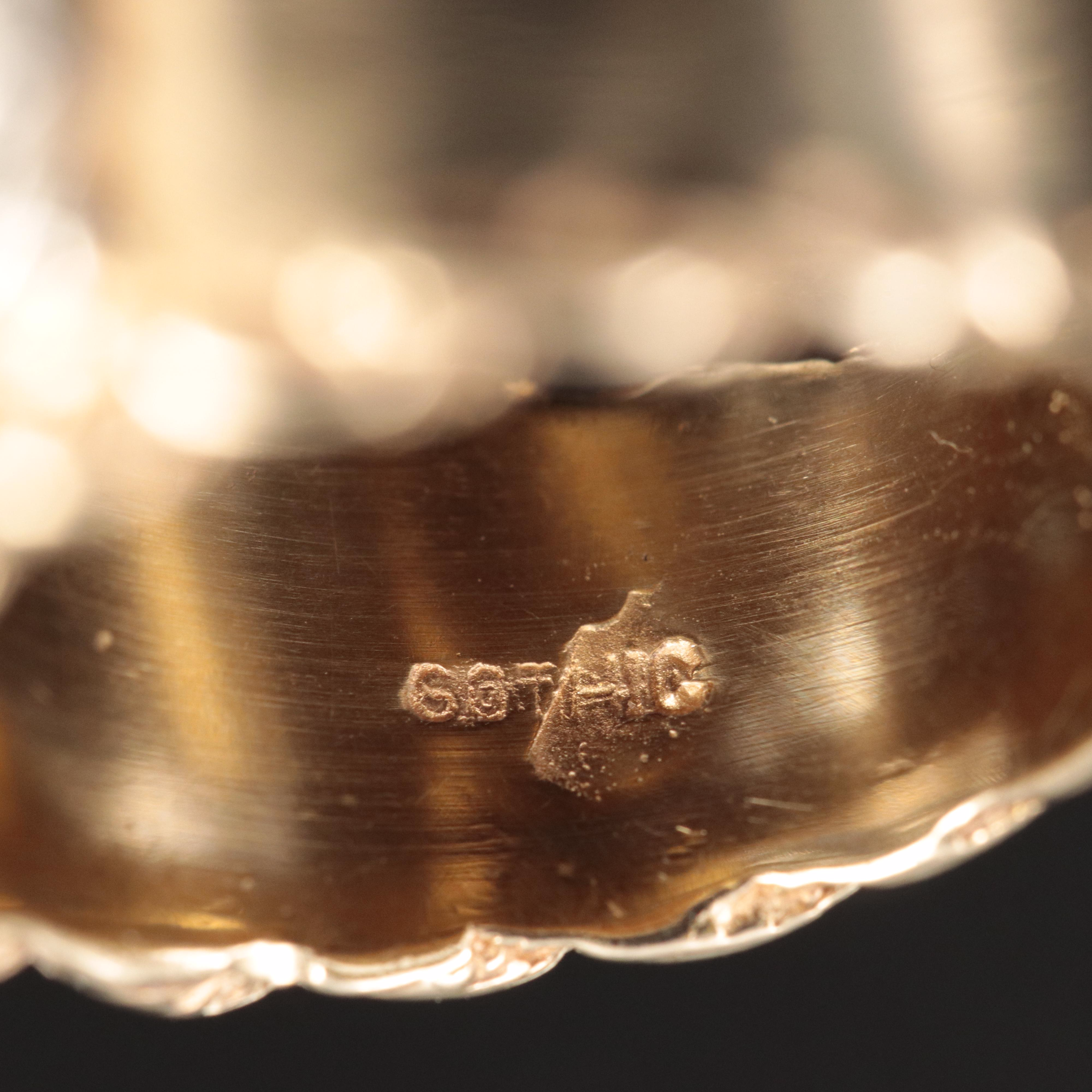 Vintage 14K Two-Tone 0.26 CTW Diamond Band