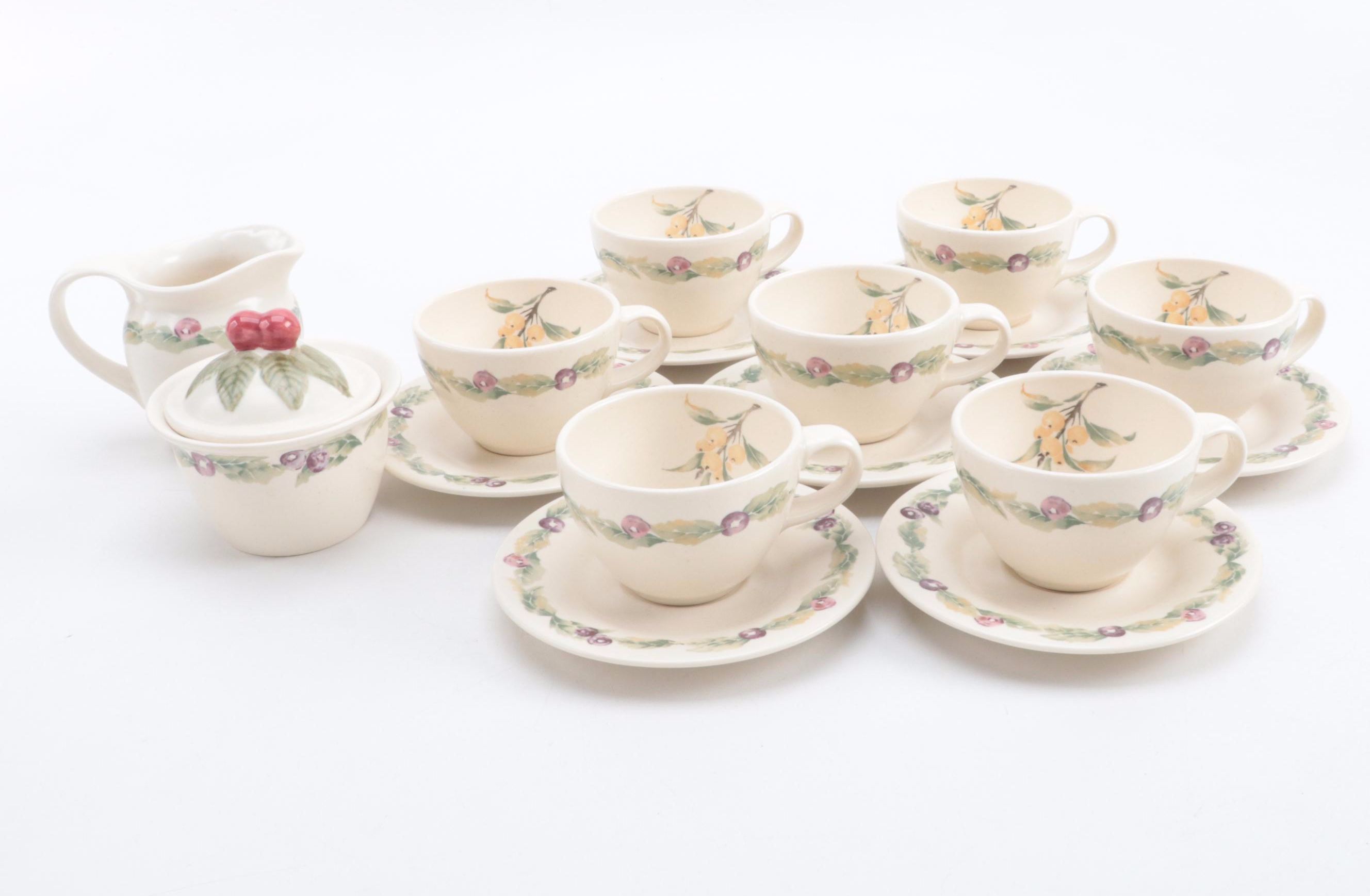 Pfaltzgraff "Jamberry" Ceramic Dinnerware and Serveware, 2000–2006