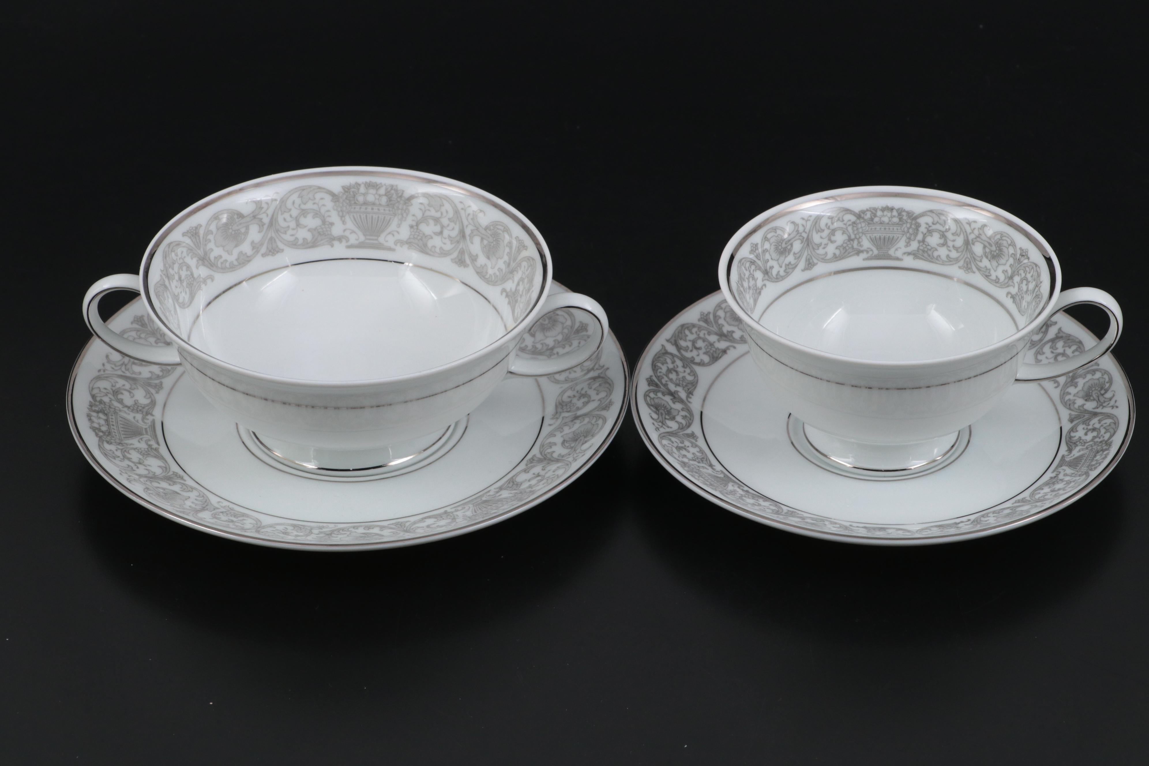 Rosenthal Classic Rose "Leonardo" Porcelain Dinnerware and Serveware, 1950-1964