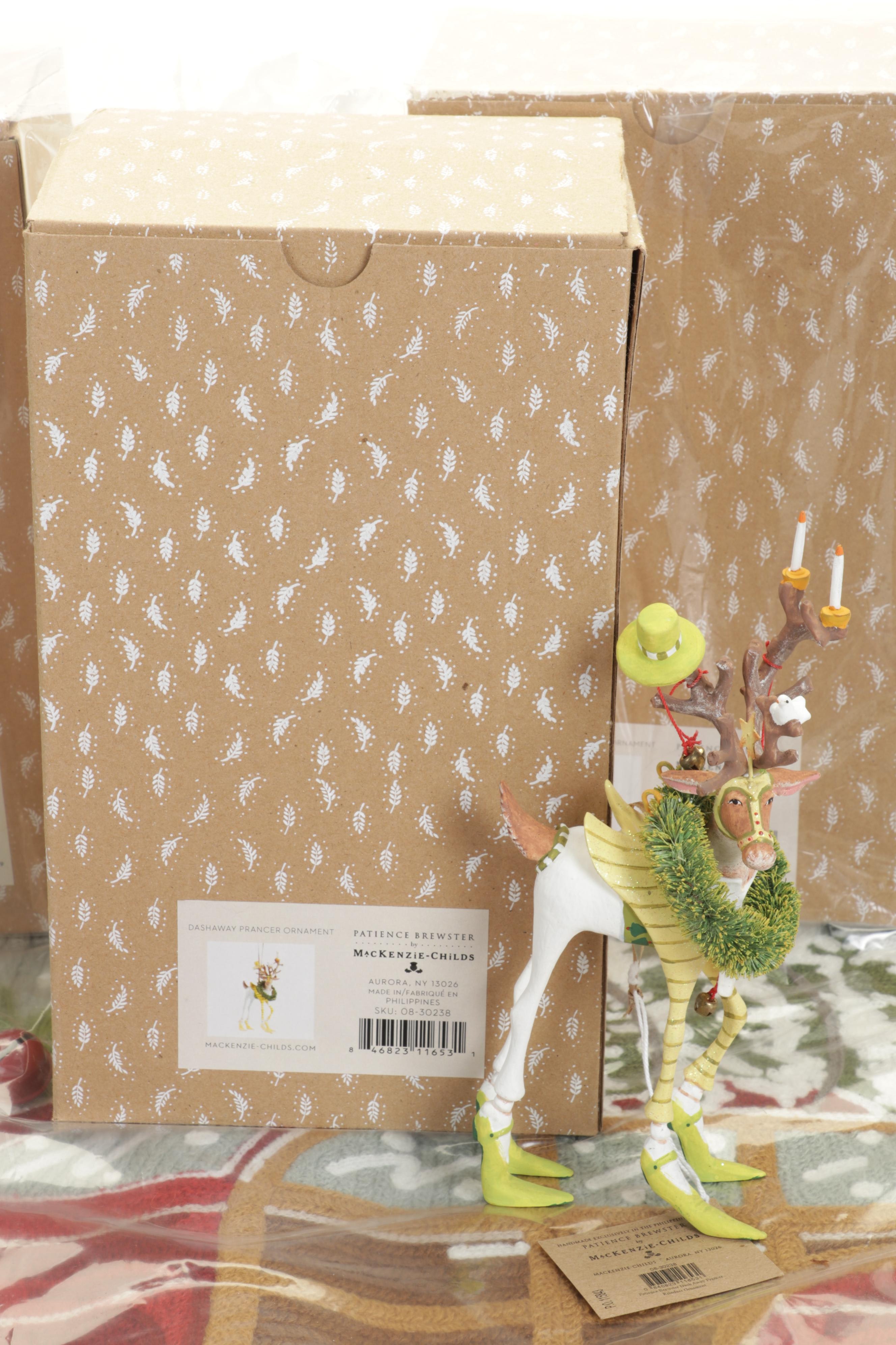 Folk Art Christmas Decor Including MacKenzie-Childs