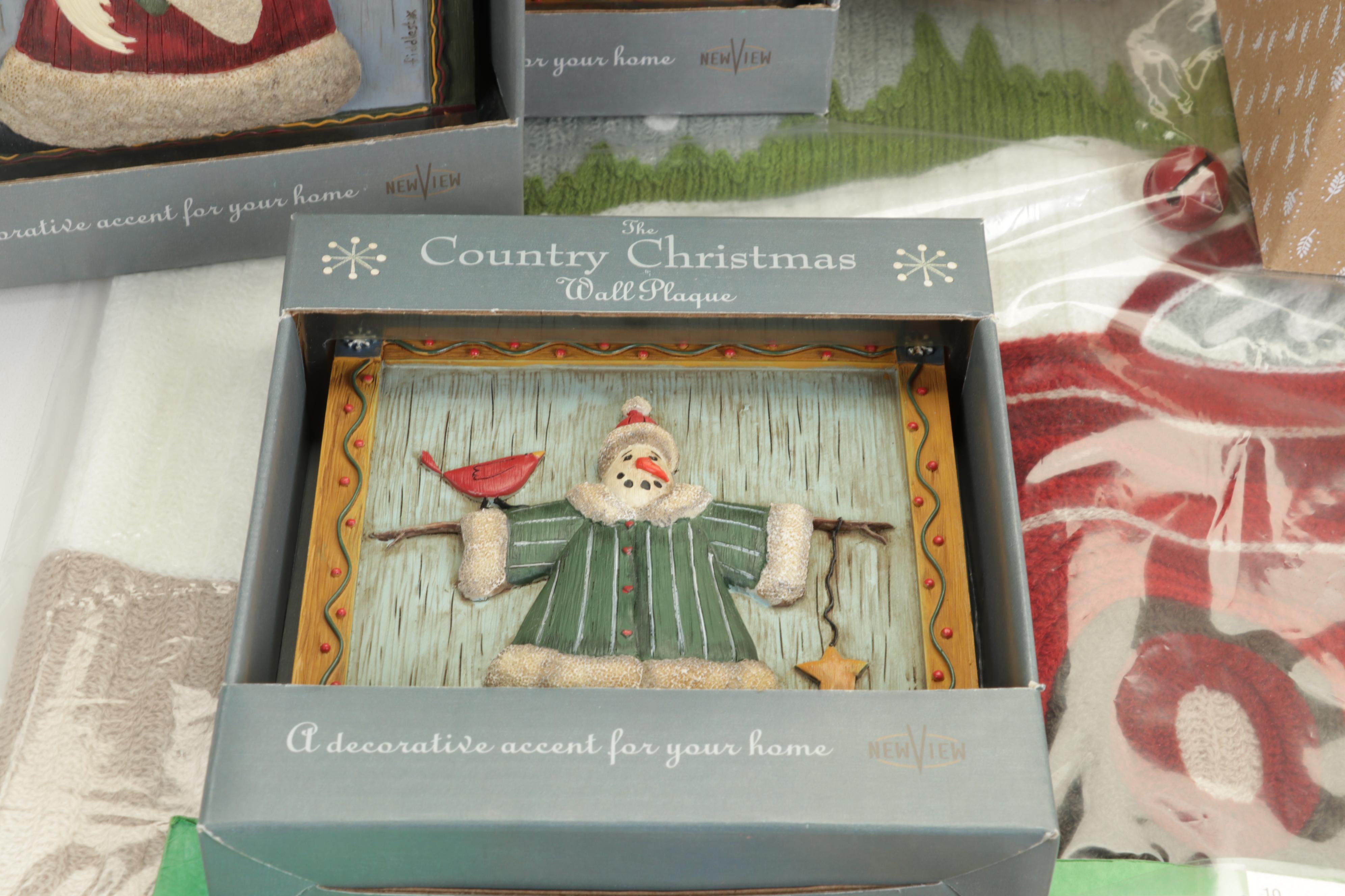 Folk Art Christmas Decor Including MacKenzie-Childs