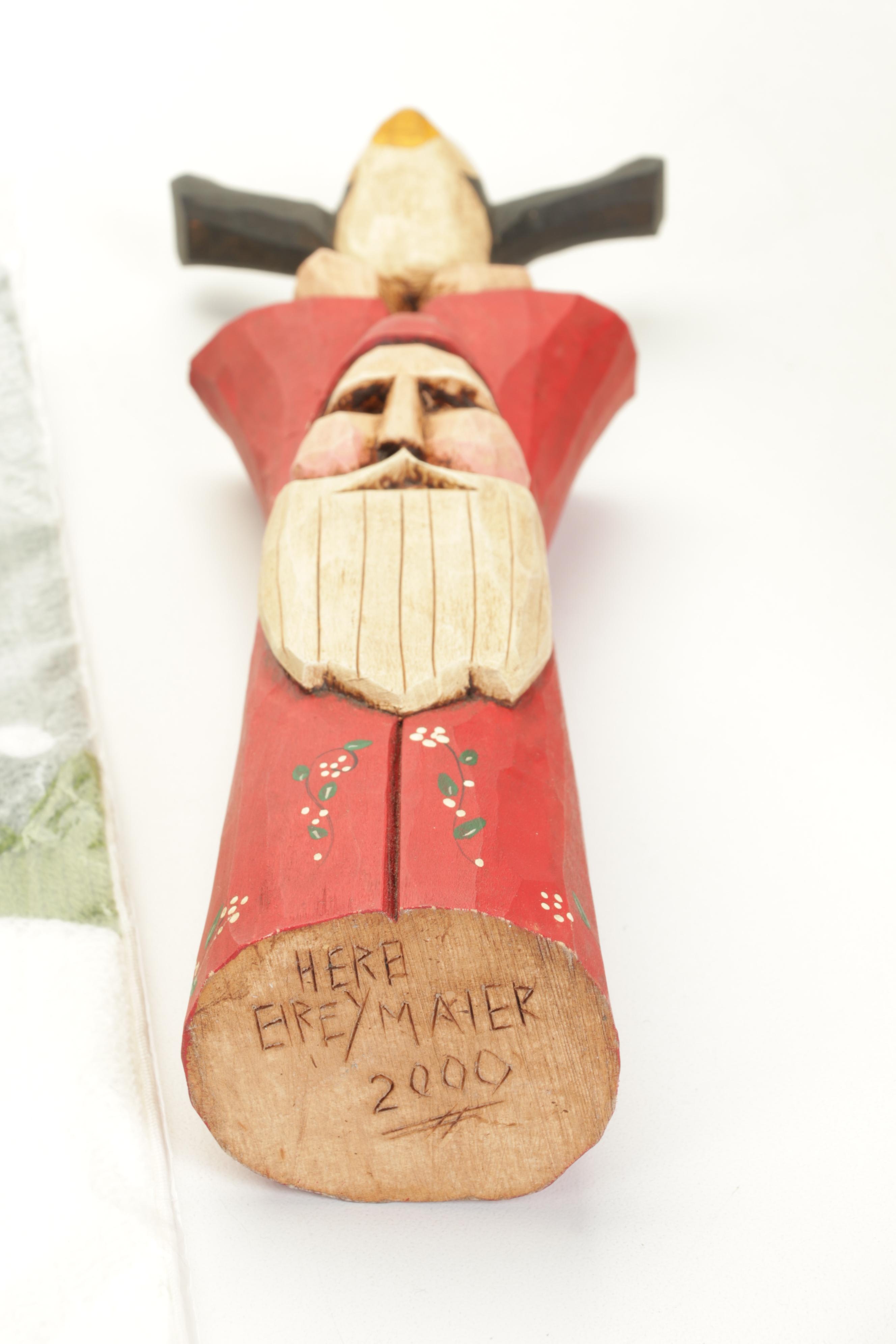 Folk Art Christmas Decor Including MacKenzie-Childs