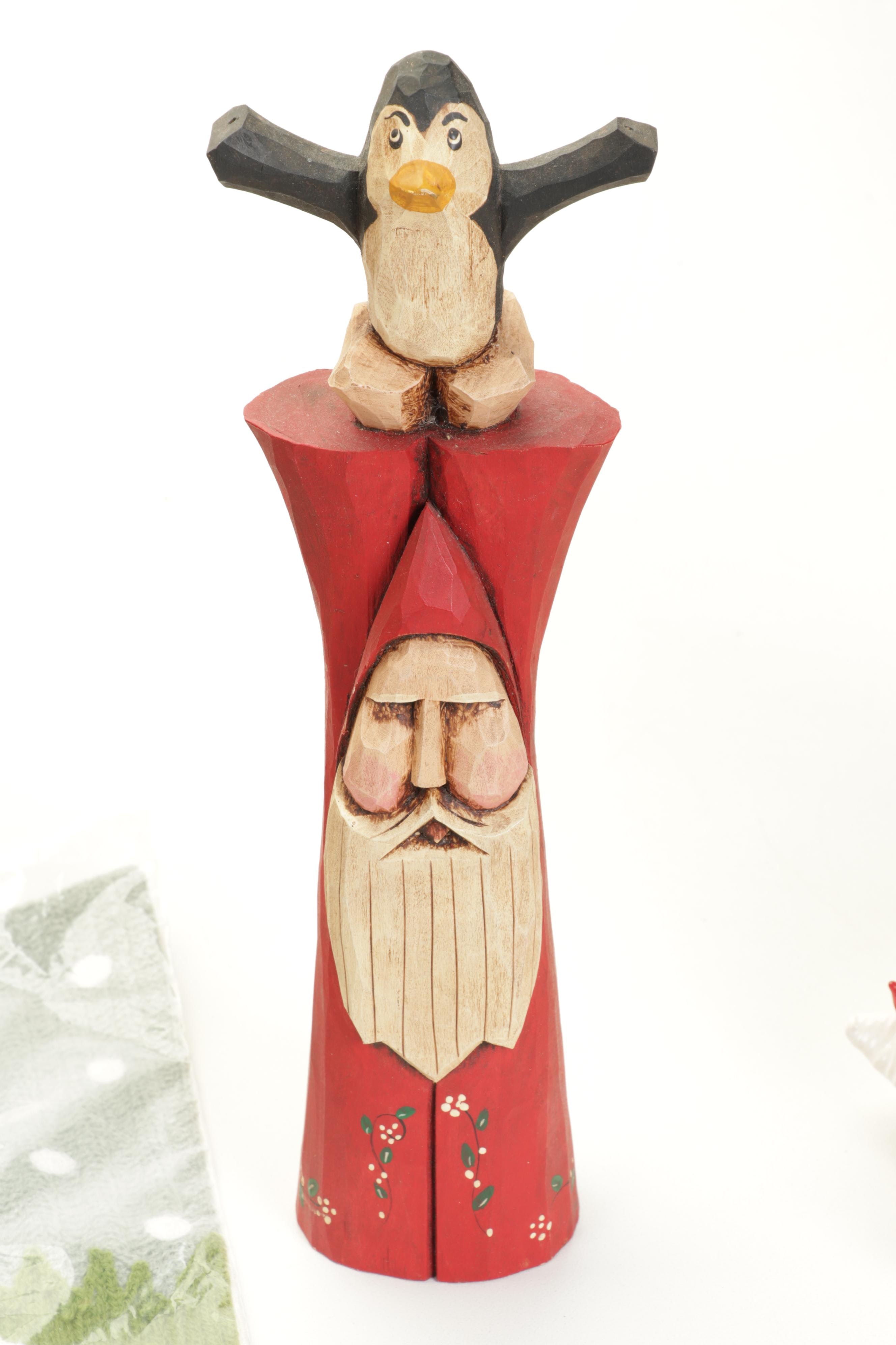 Folk Art Christmas Decor Including MacKenzie-Childs