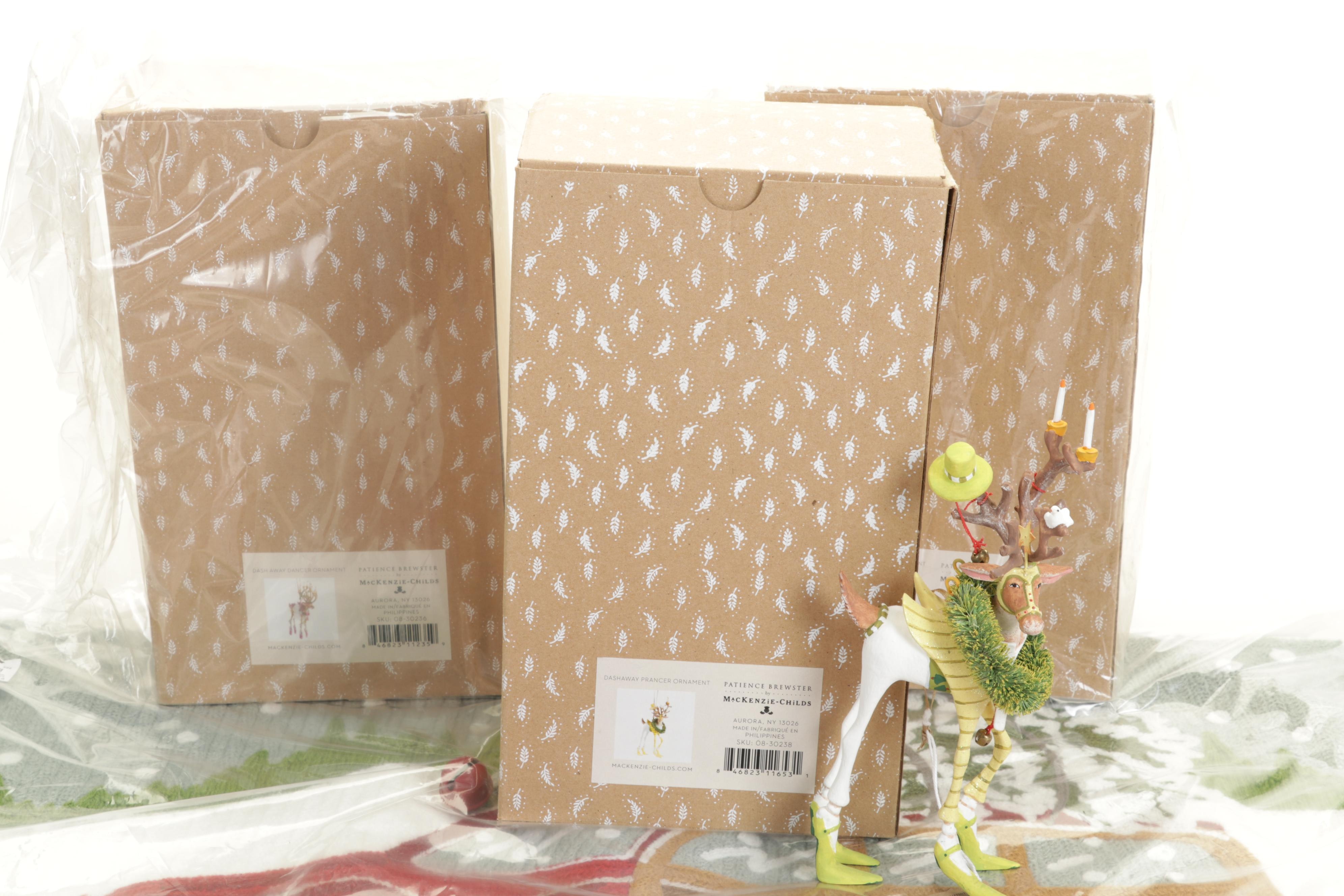 Folk Art Christmas Decor Including MacKenzie-Childs