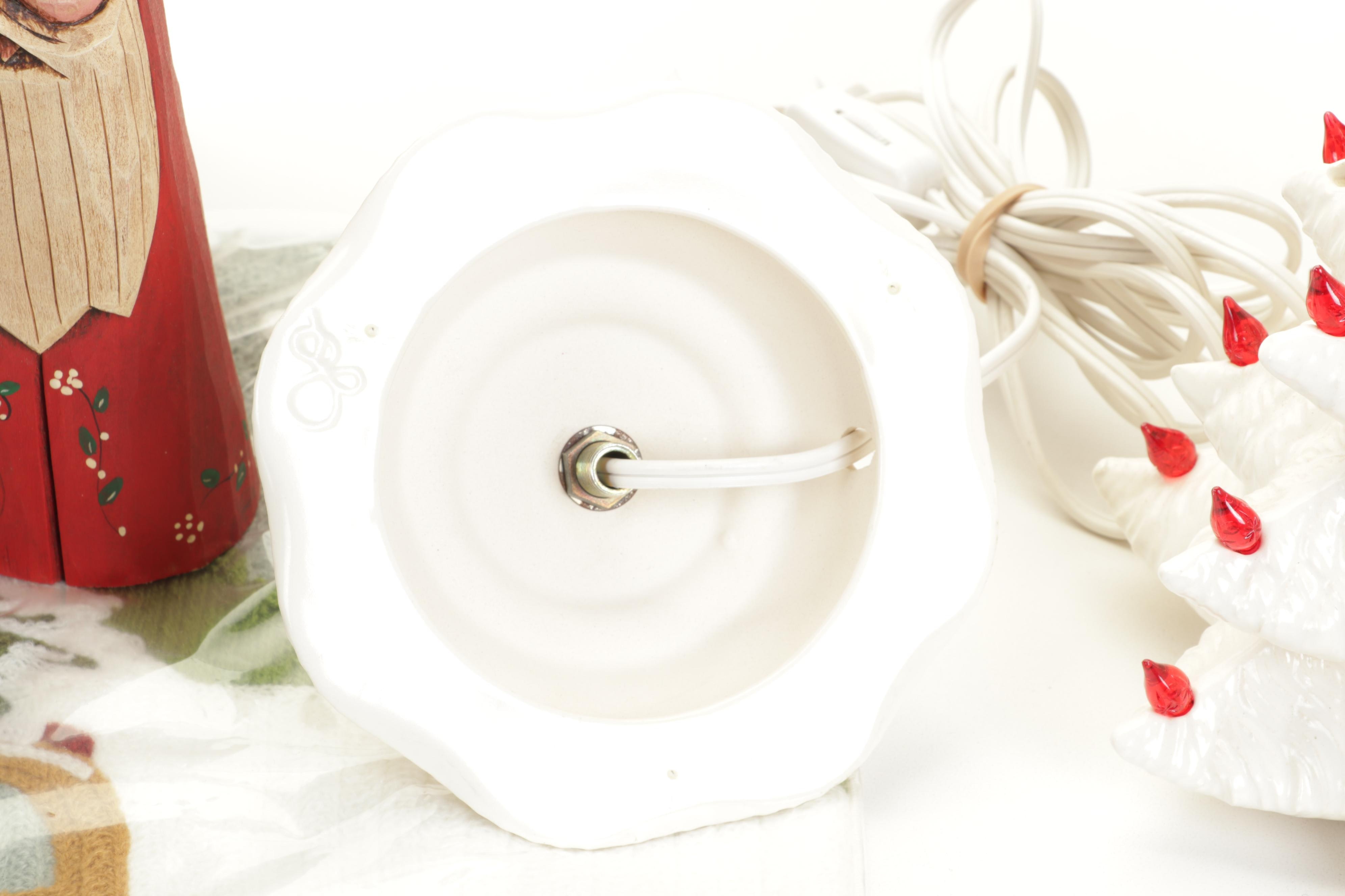 Folk Art Christmas Decor Including MacKenzie-Childs