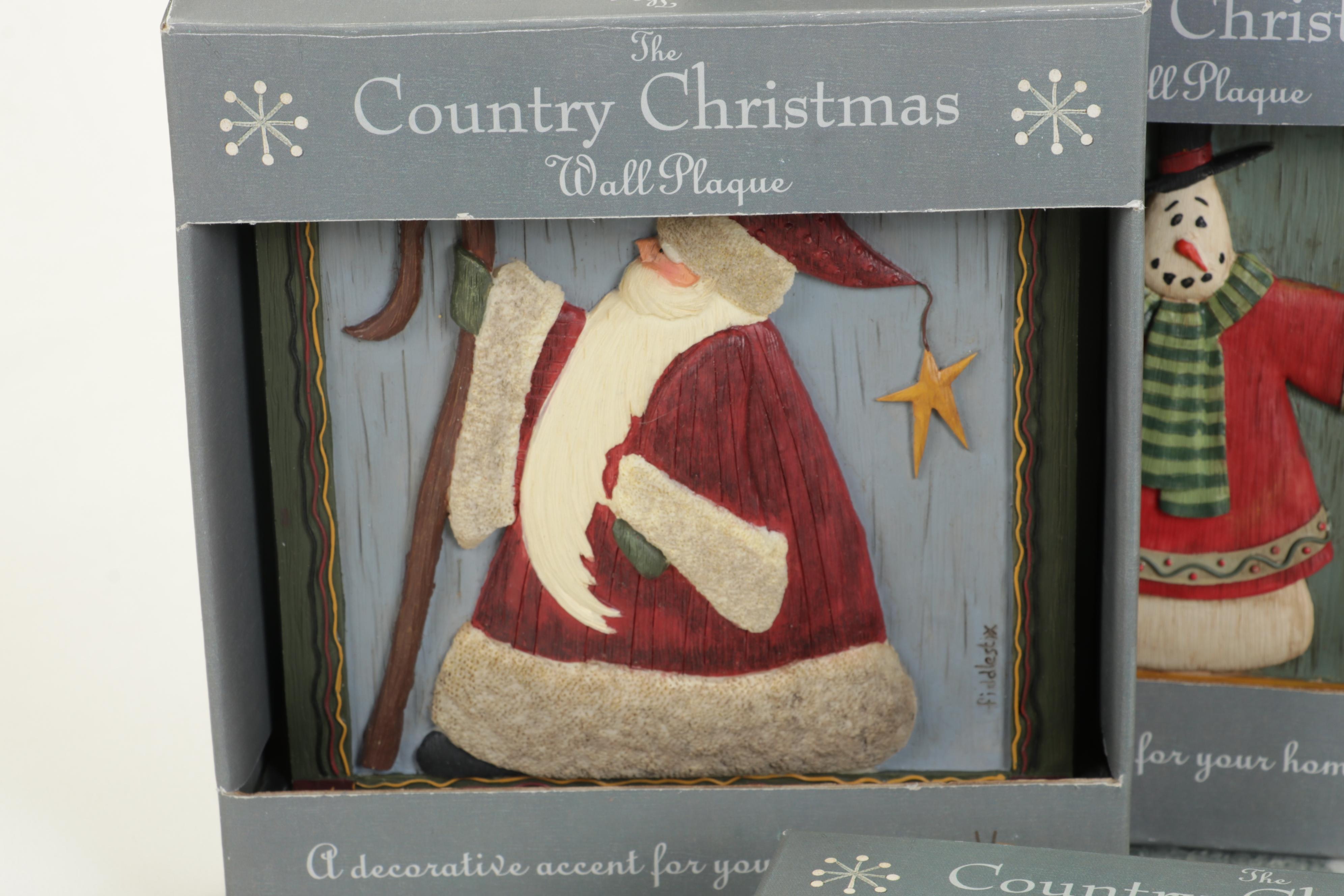 Folk Art Christmas Decor Including MacKenzie-Childs