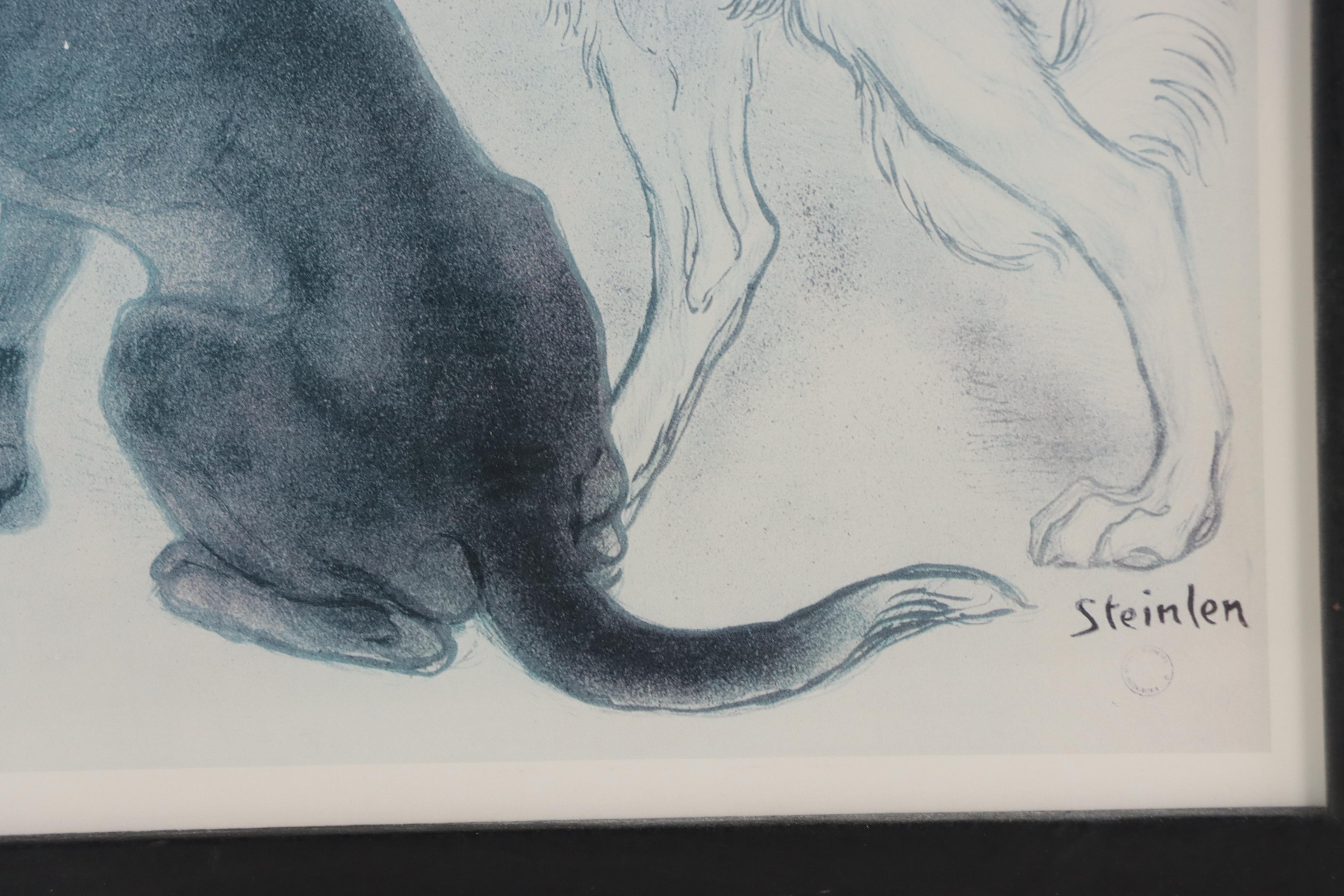 Clinique Cheron Offset Lithograph After Théophile Alexandre Steinlen