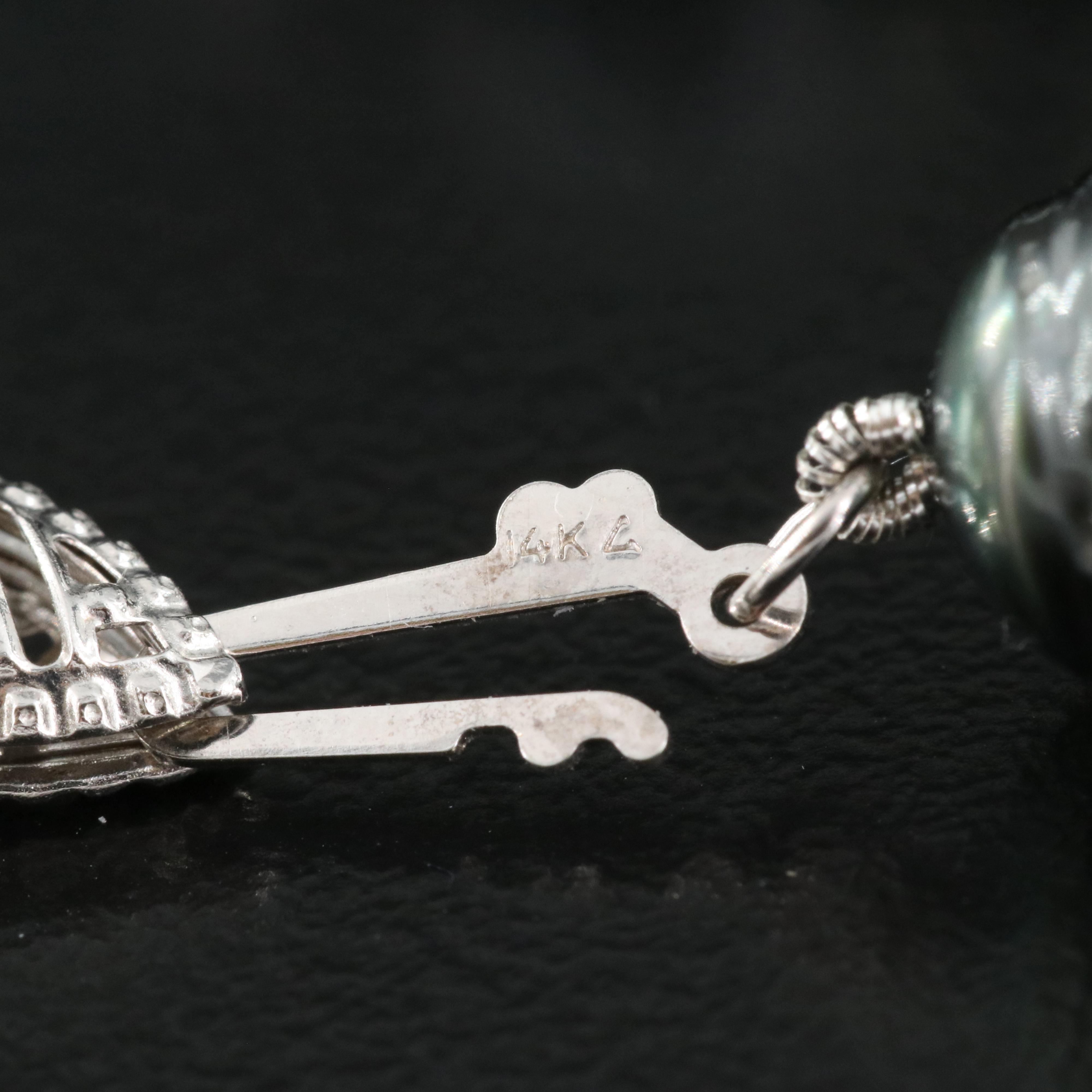 Pearl Necklace with 14K Clasp