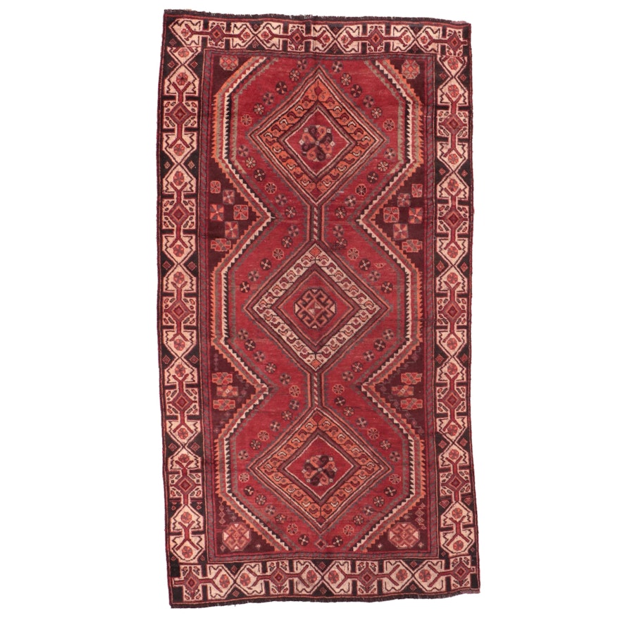4'8 x 8'11 Hand-Knotted Persian Lurs Area Rug