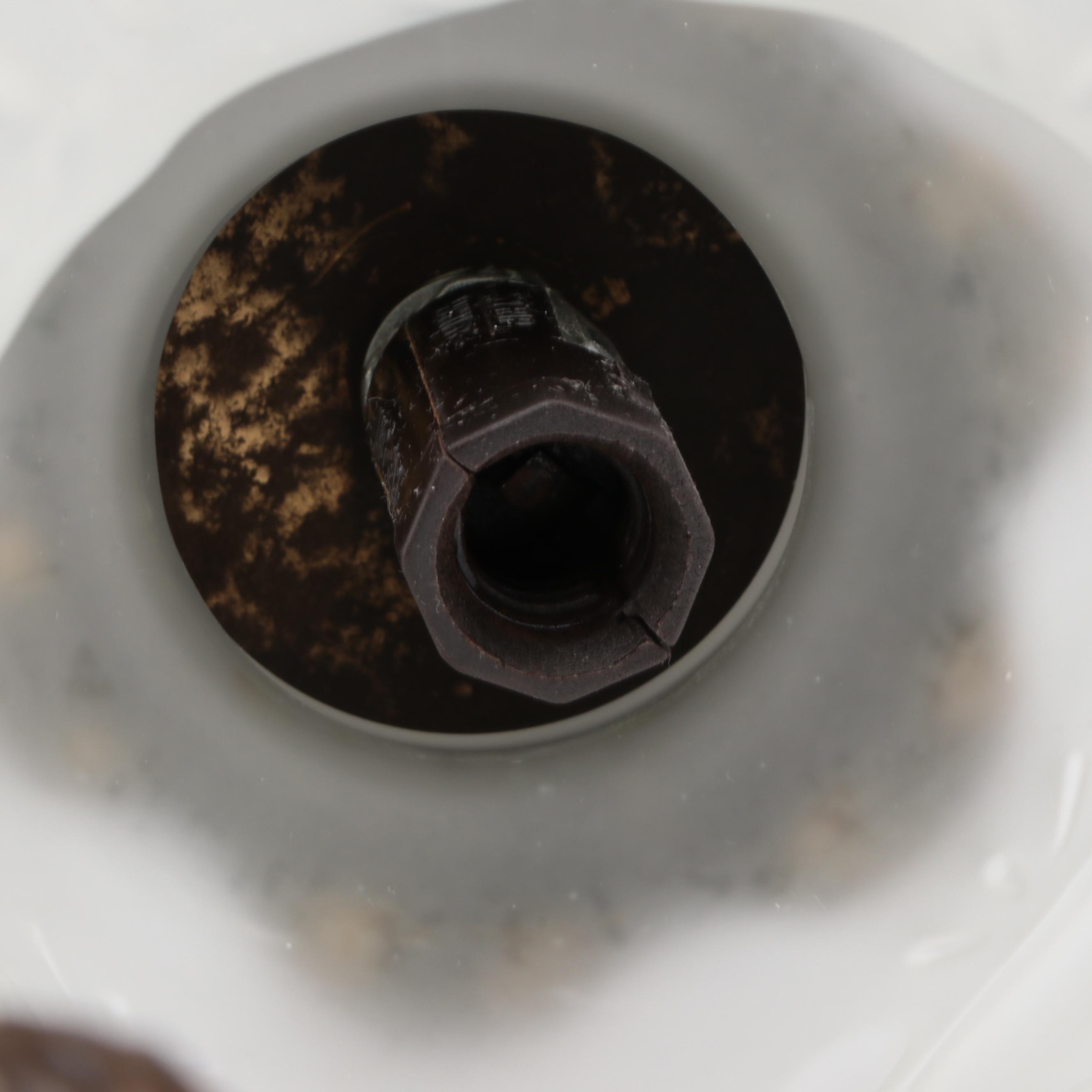 French Art Nouveau Style Figural Lamp with Satin Glass Shade