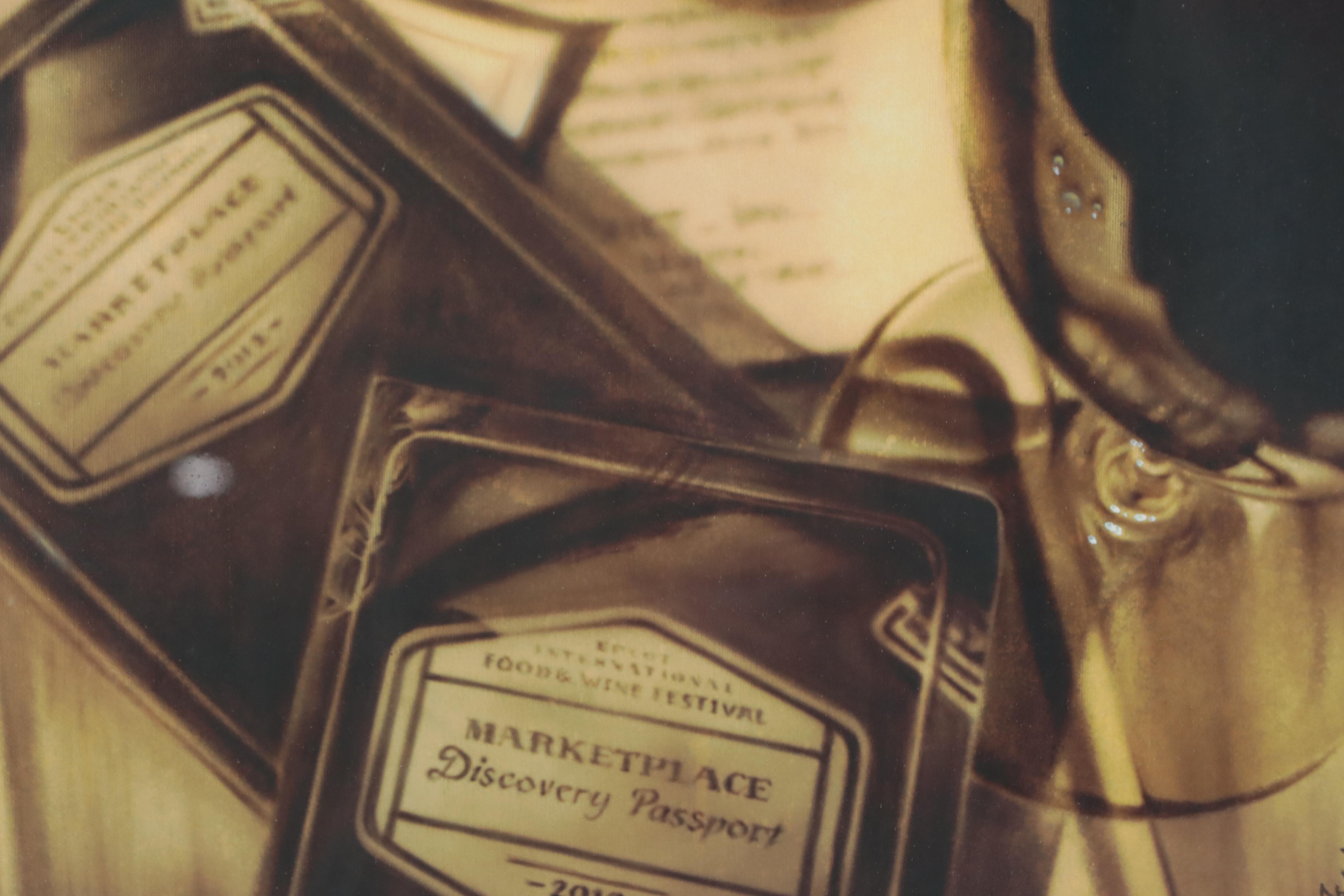 Epcot International Food and Wine Festival Offset Lithograph Poster