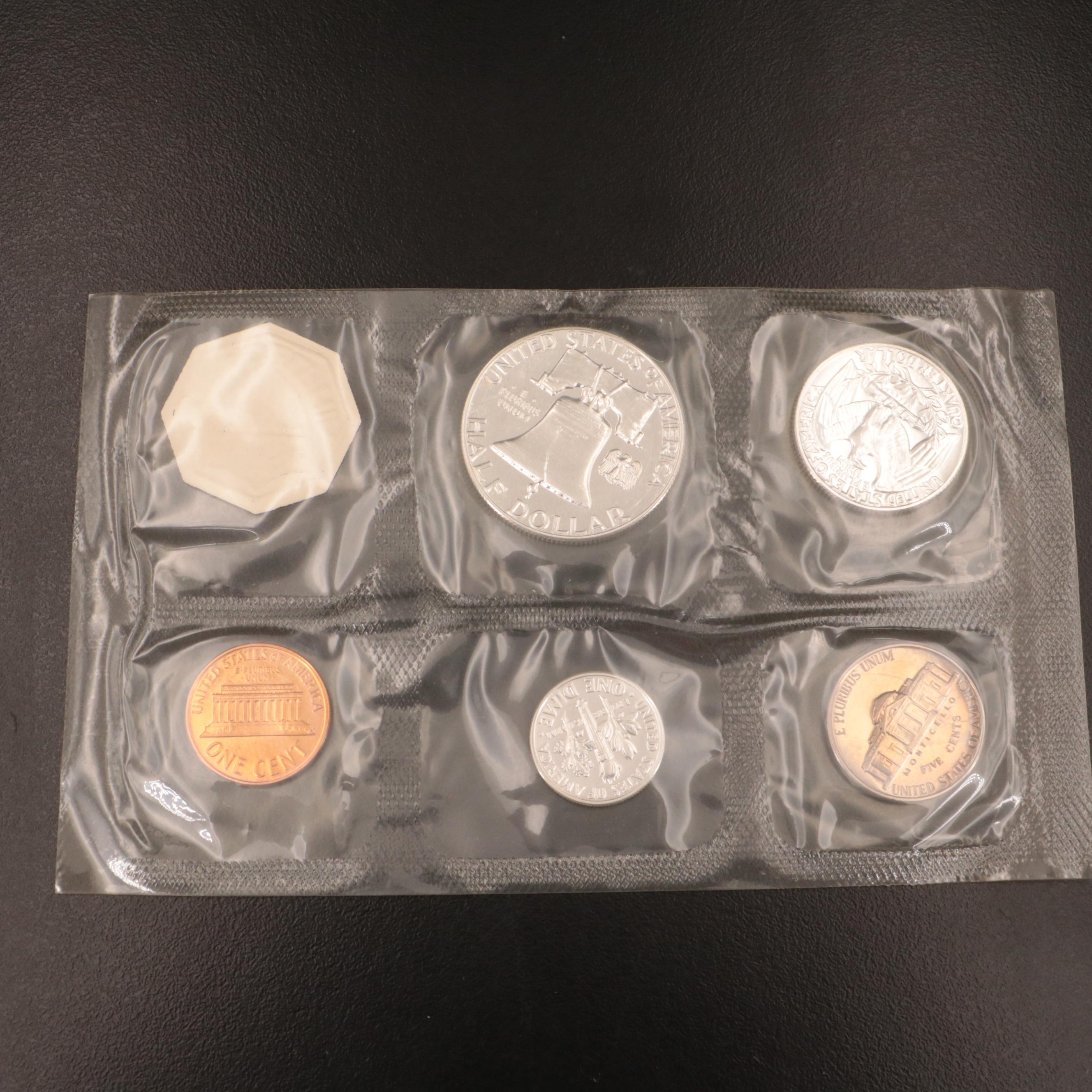 Collection of Six Early U.S. Silver Proof Sets