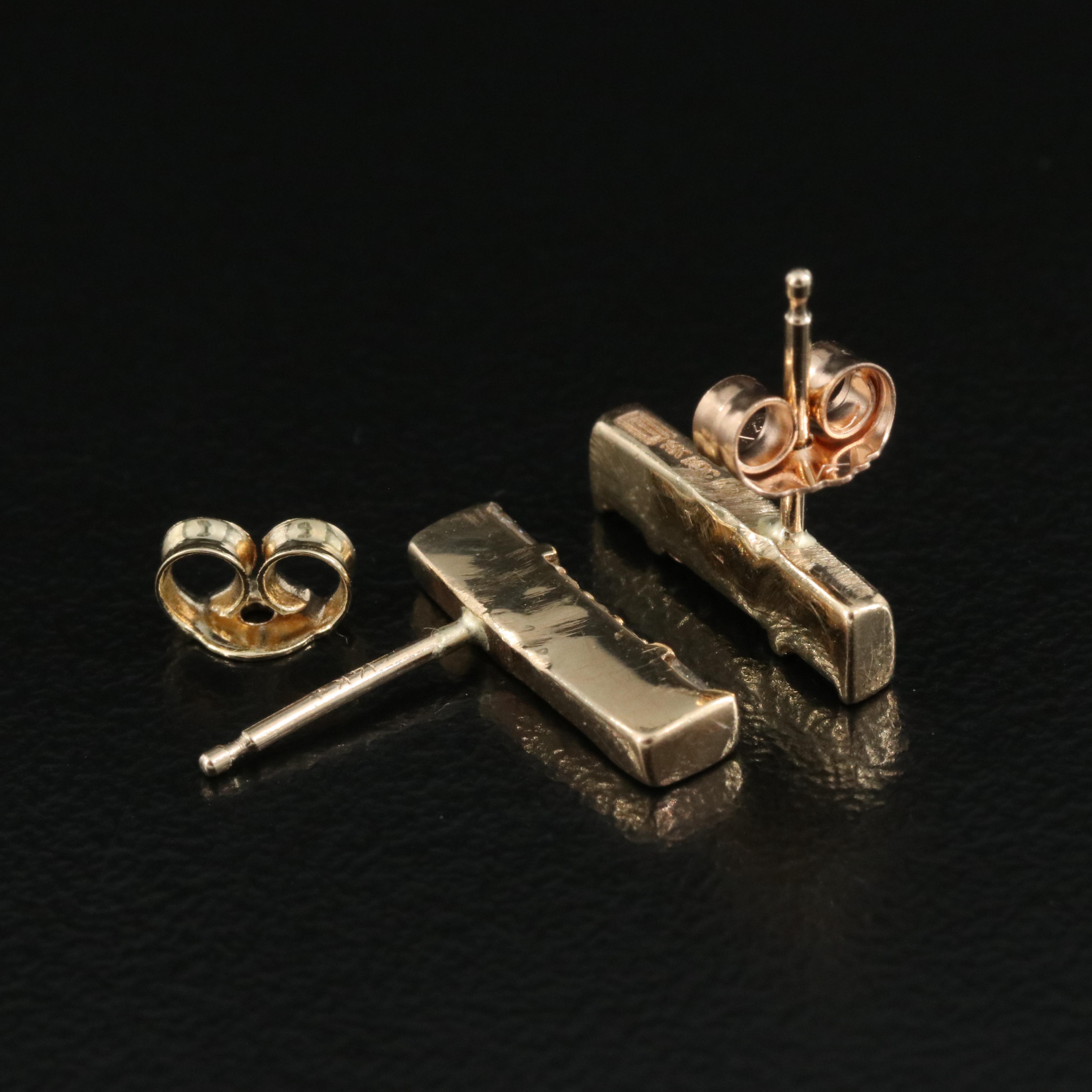 14K 0.19 CTW Diamond Earrings