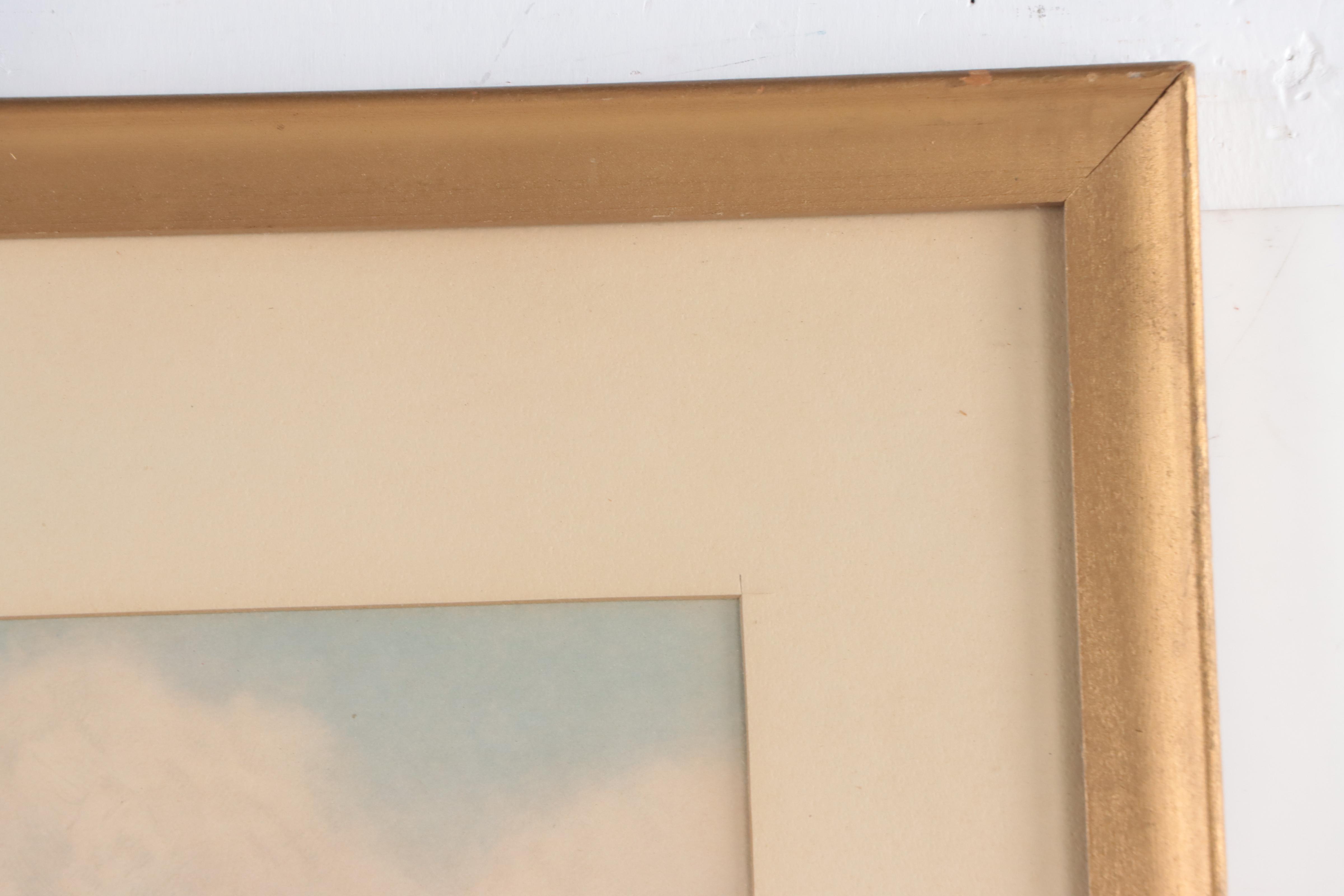 Offset Lithograph of Forest, Late 20th Century