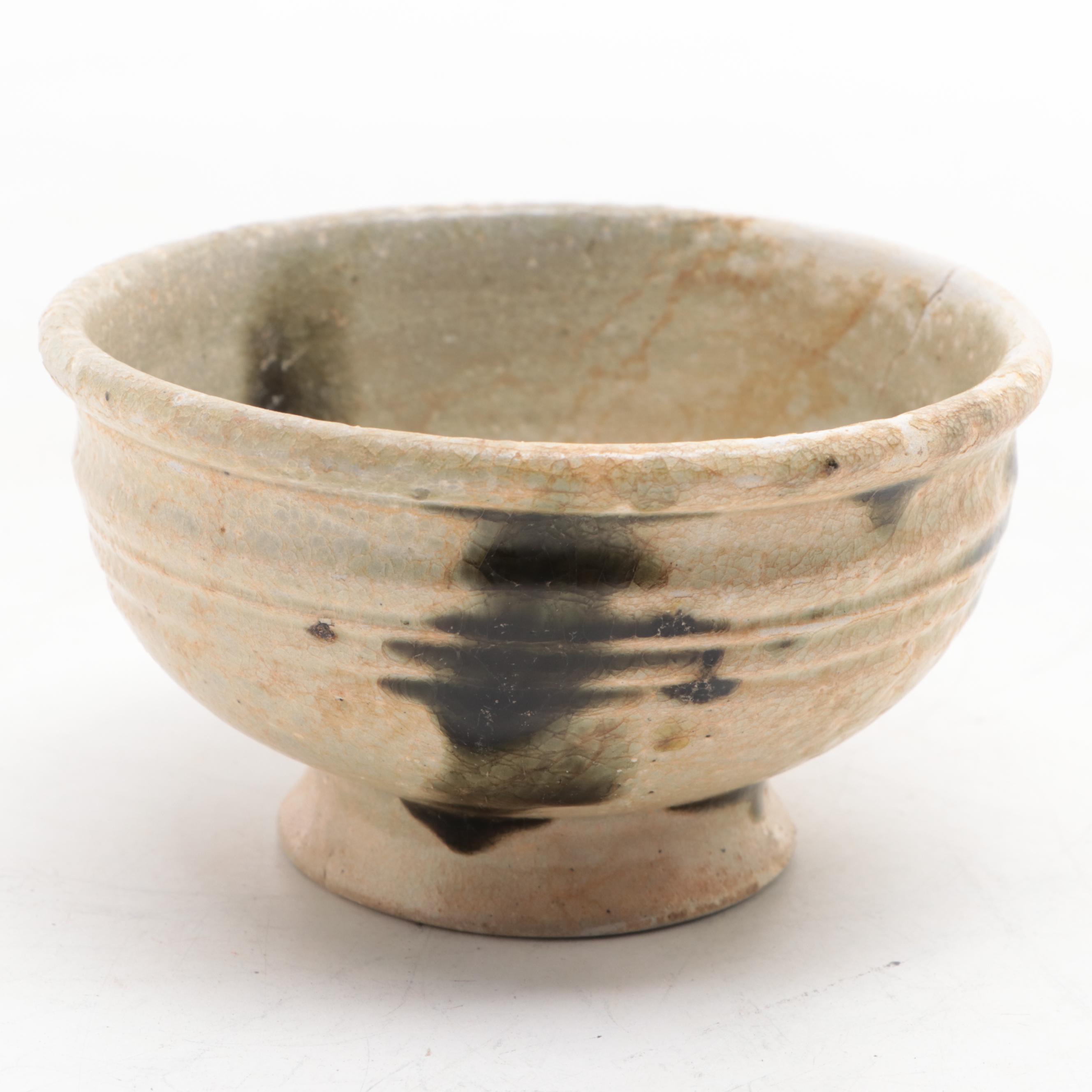 North Vietnamese Glazed Earthenware Bowl, Probably Han Dynasty
