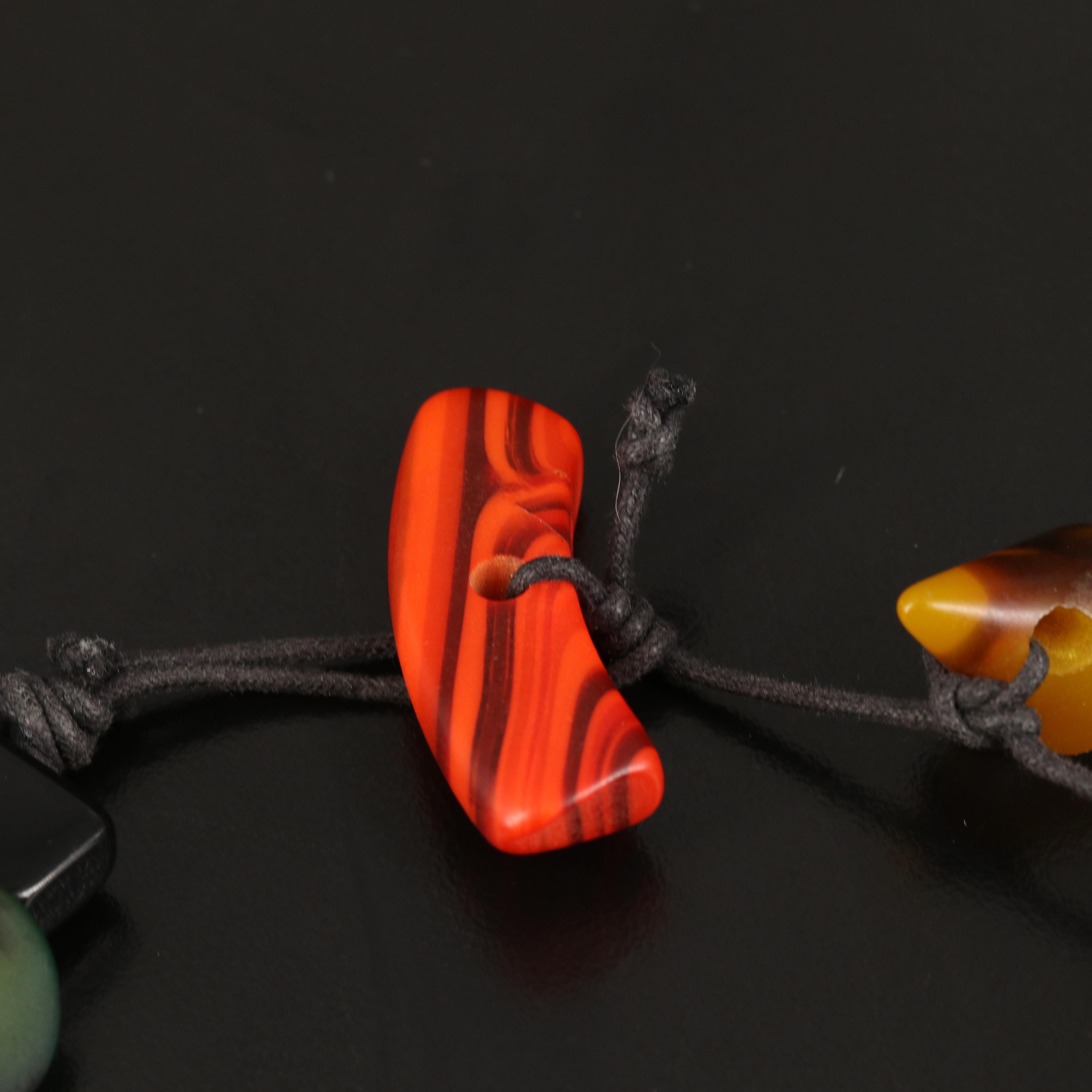 Brazilian Carlos Sobral Triple-Strand Necklace