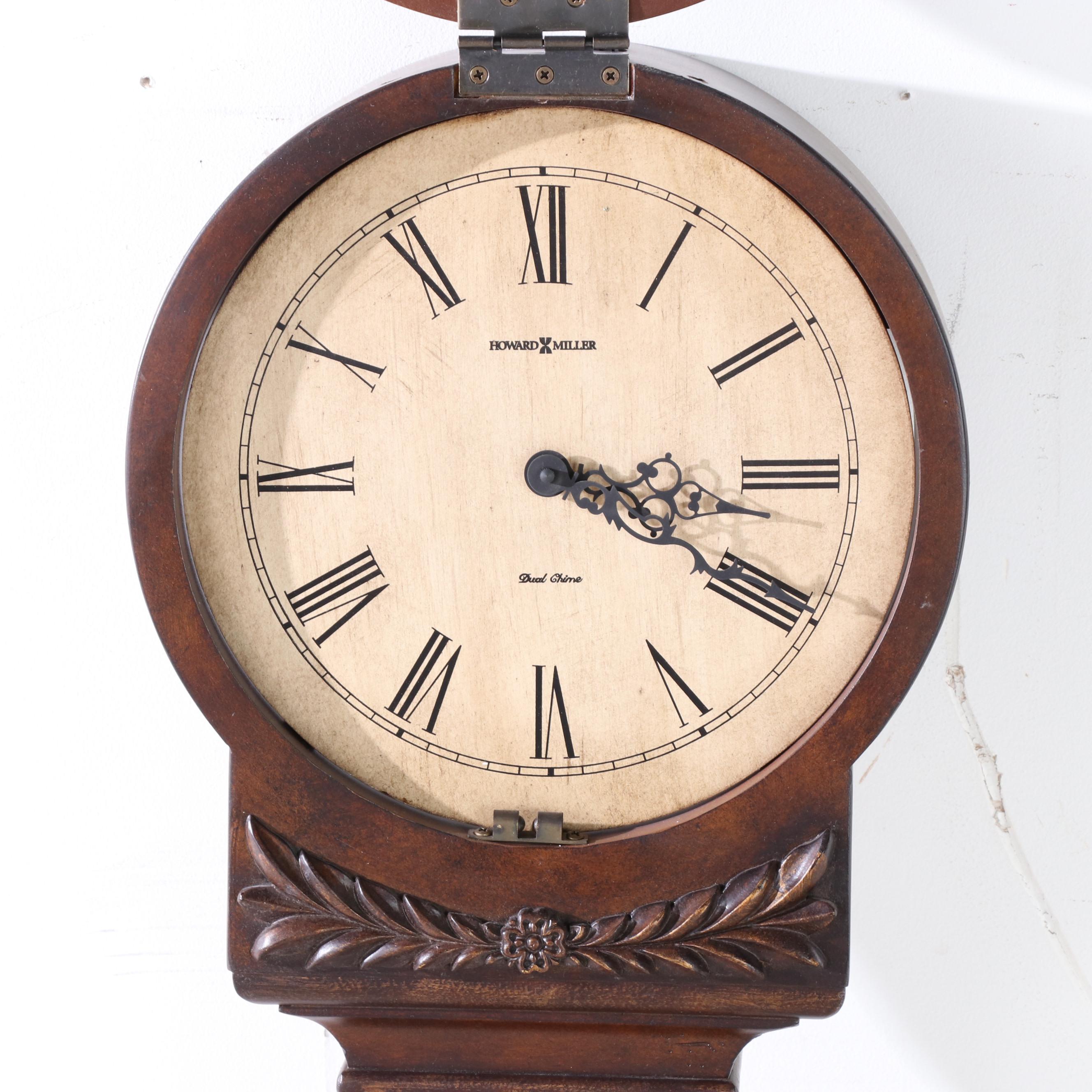 Howard Miller "Lydia" Quartz Dual-Chime Wall Clock