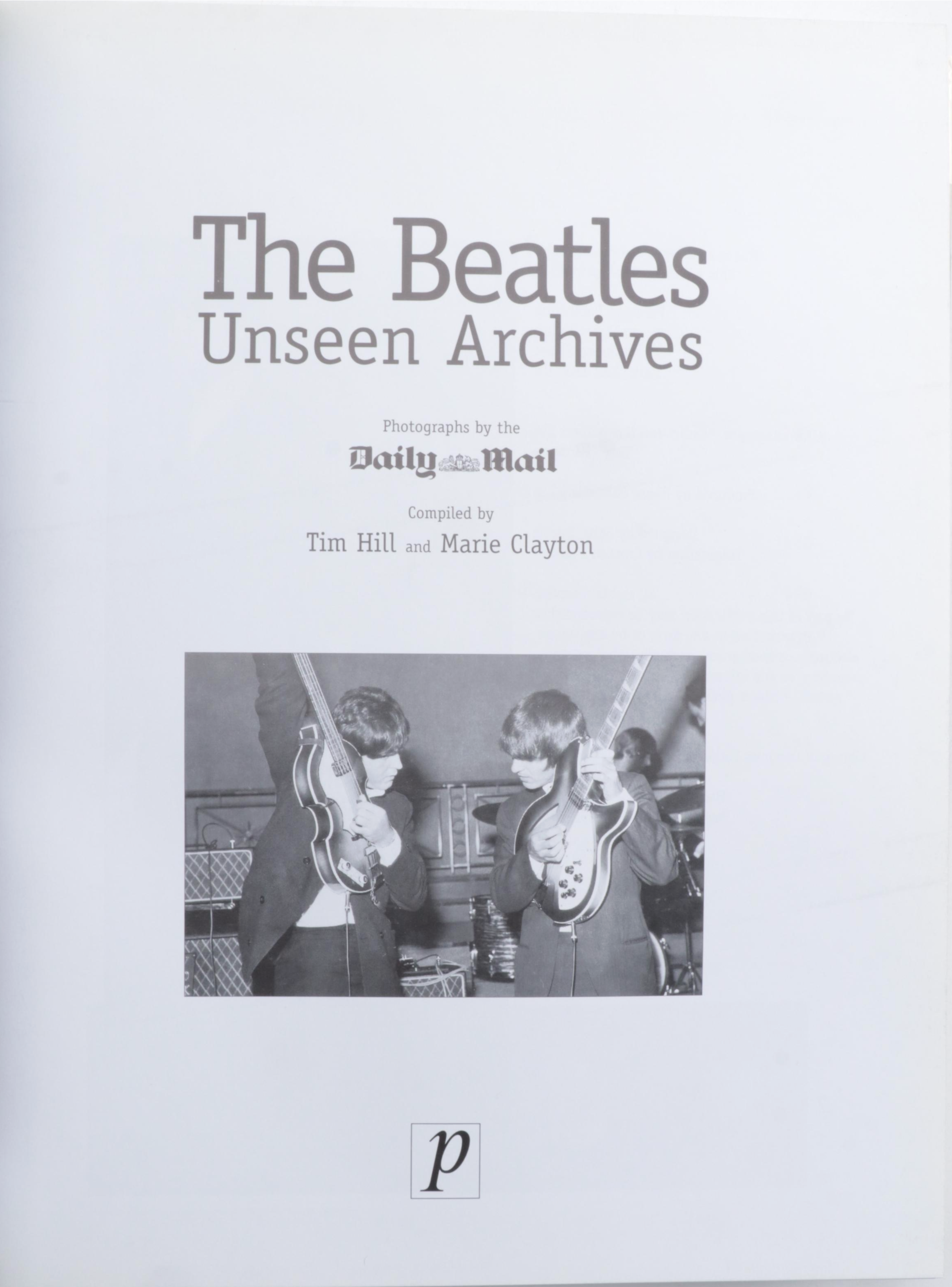 First Edition "The Beatles: Get Back" with More Beatles Books and Ornament