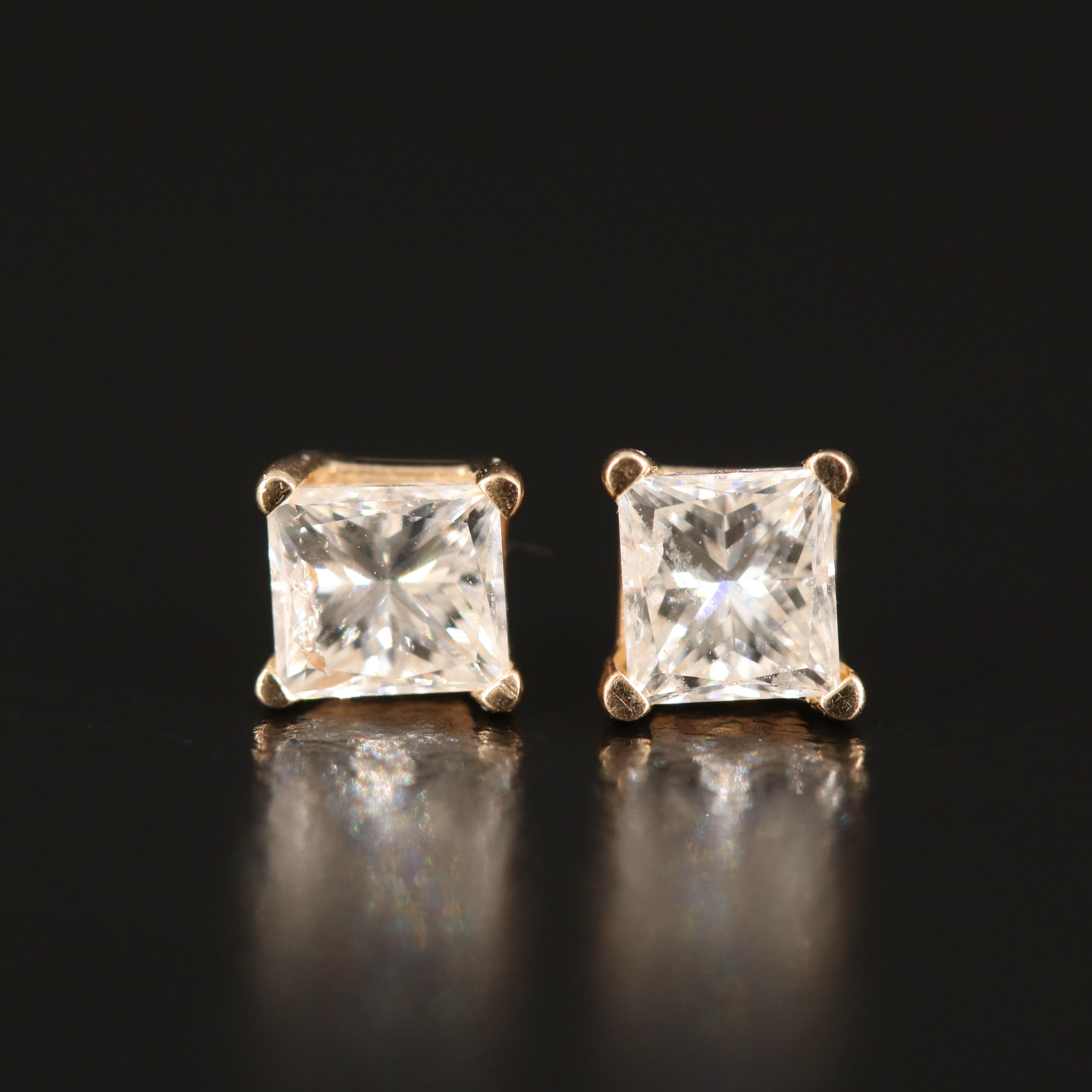 14K 0.73 CTW Diamond Stud Earrings