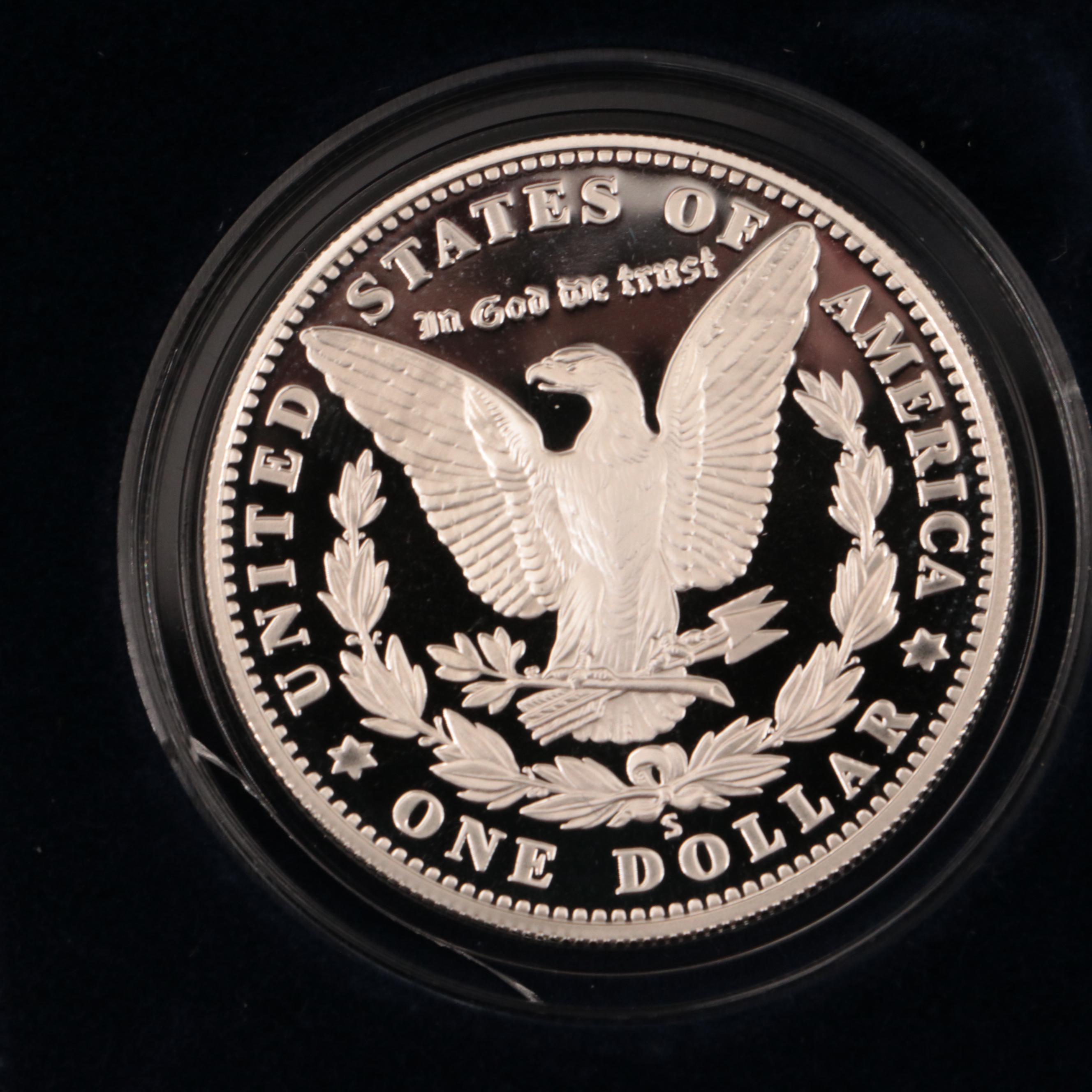 Two U.S. Commemorative Silver Dollars Including a 2006-S San Francisco Mint