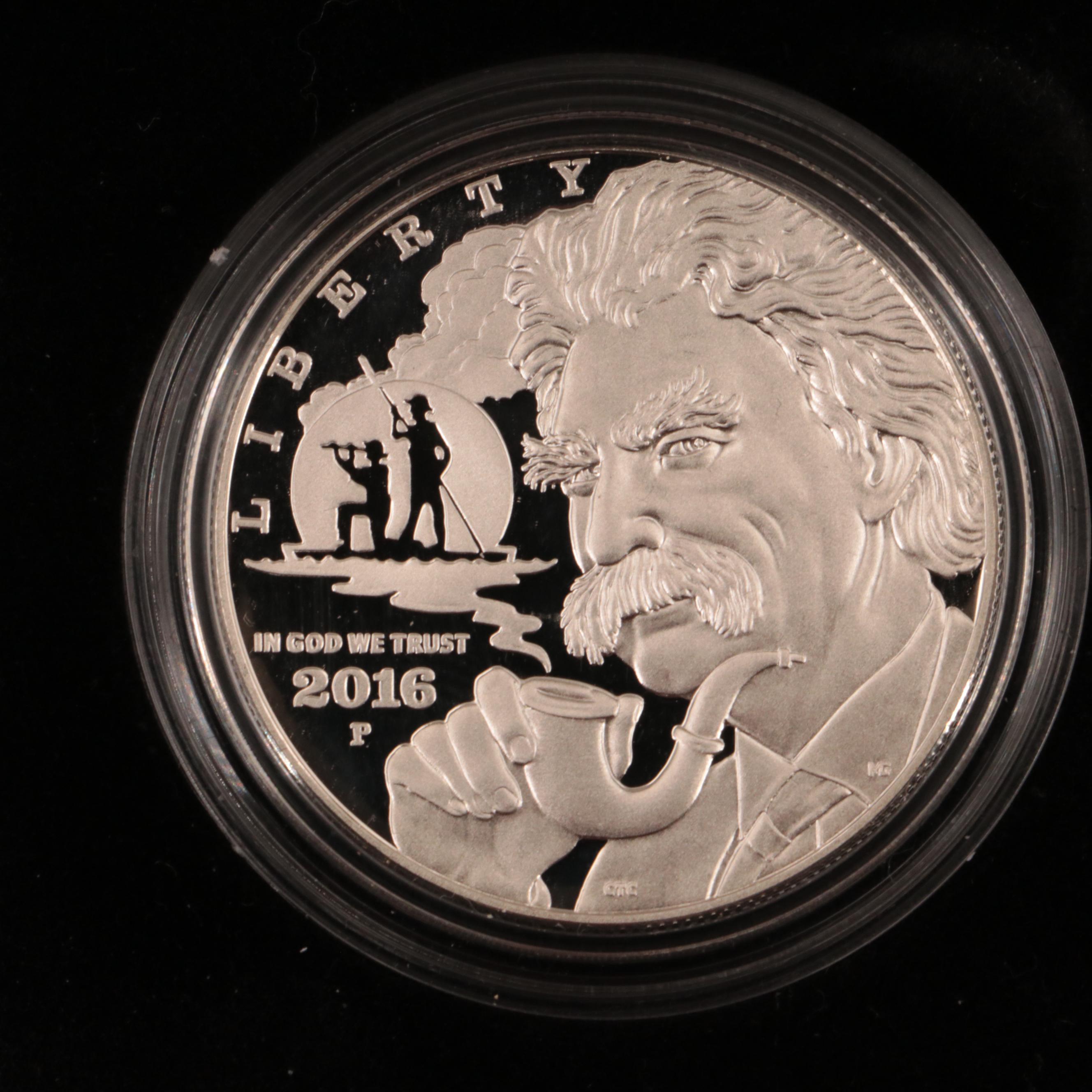 Two U.S. Commemorative Silver Dollars Including a 2006-S San Francisco Mint