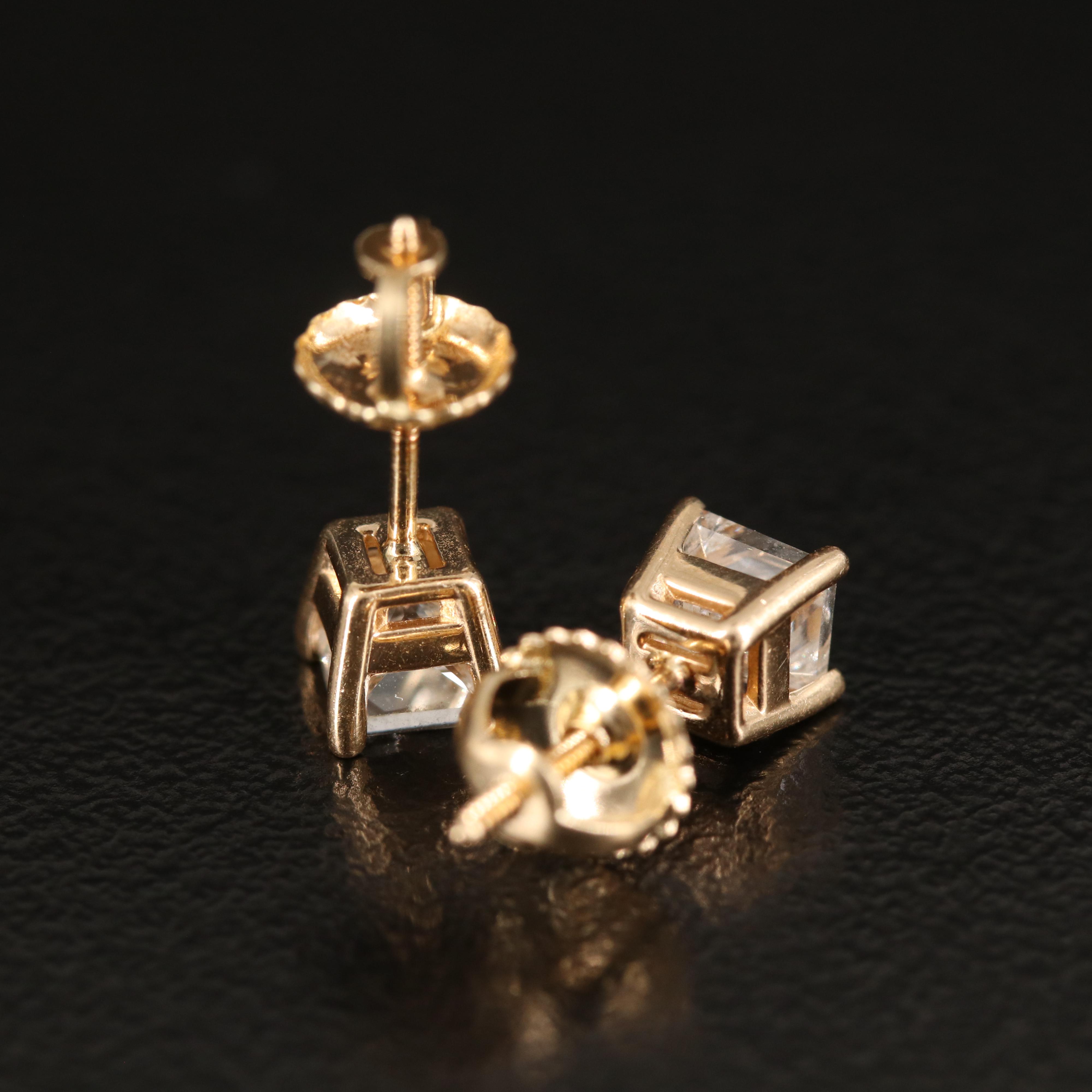 14K 0.73 CTW Diamond Stud Earrings