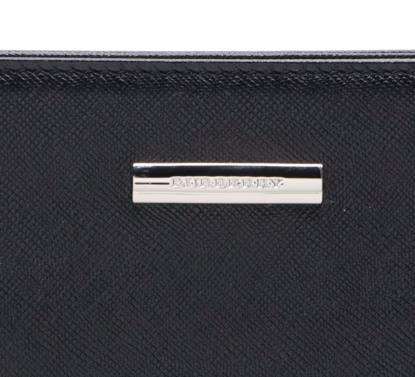 Burberry Small Handbag in Black Crossgrain Leather