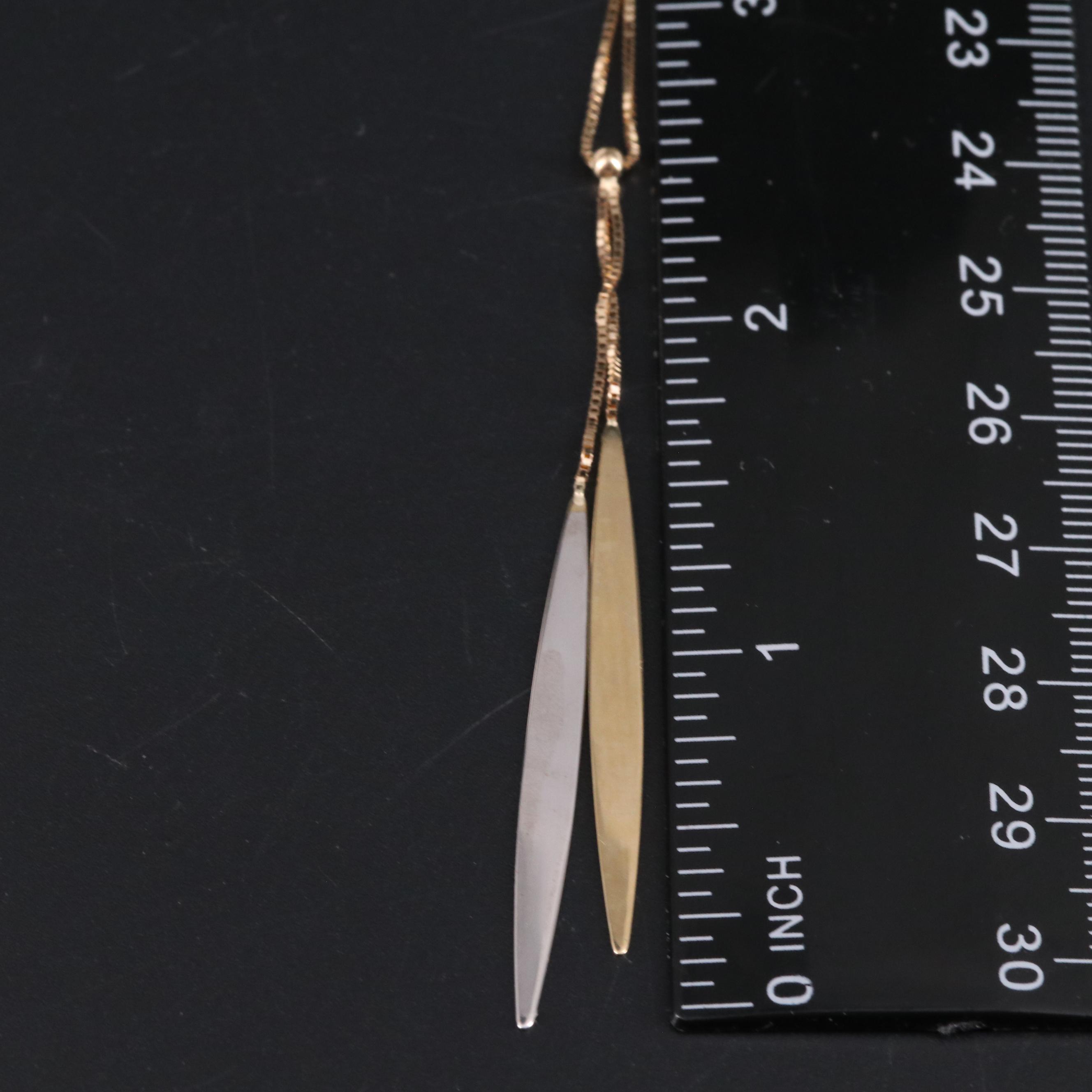 14K Pendant Necklace