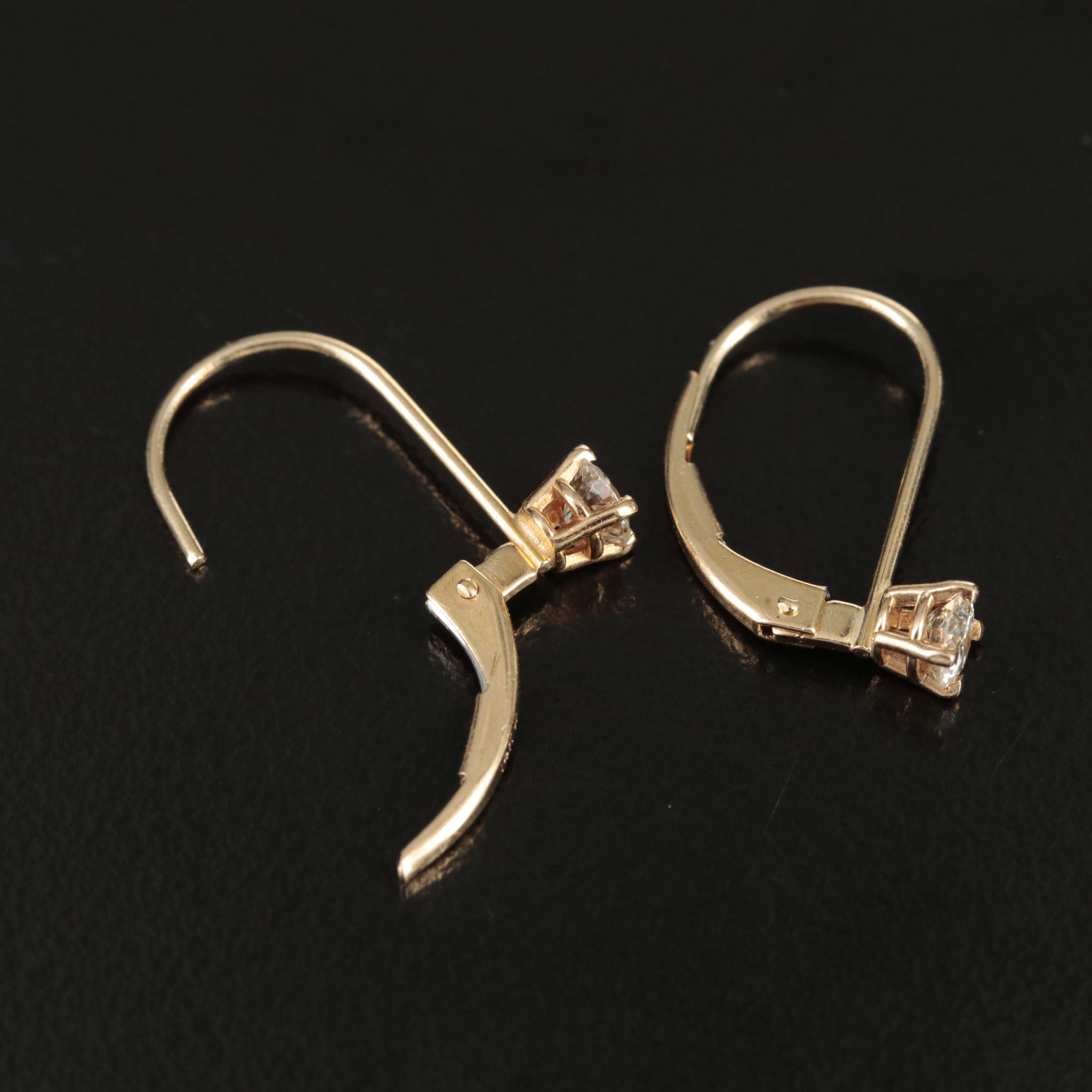14K 0.35 CTW Diamond Earrings