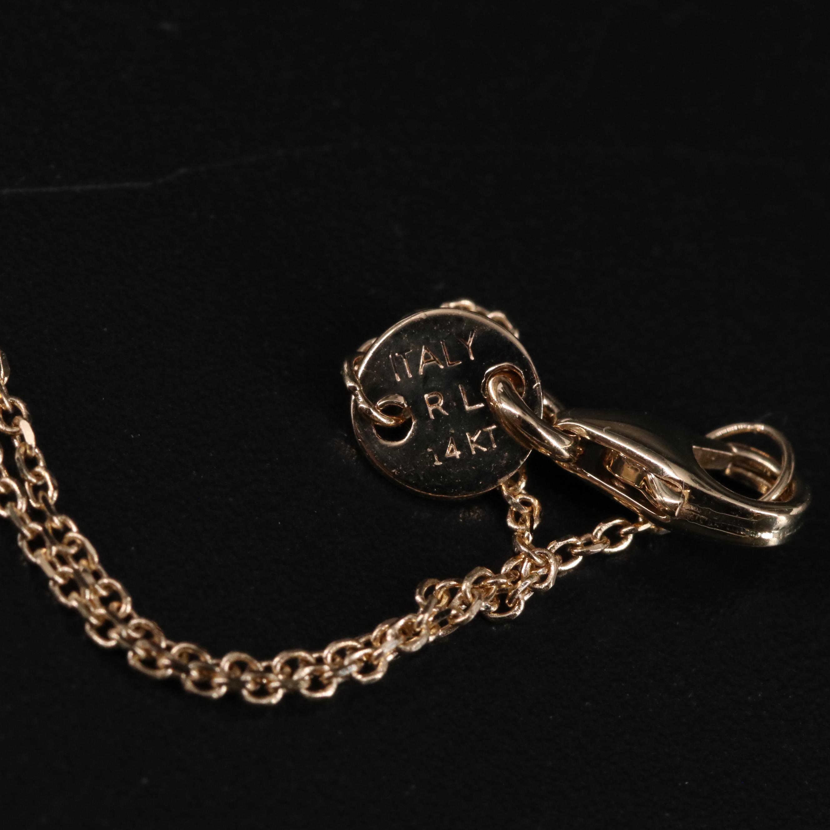 14K Pendant Necklace