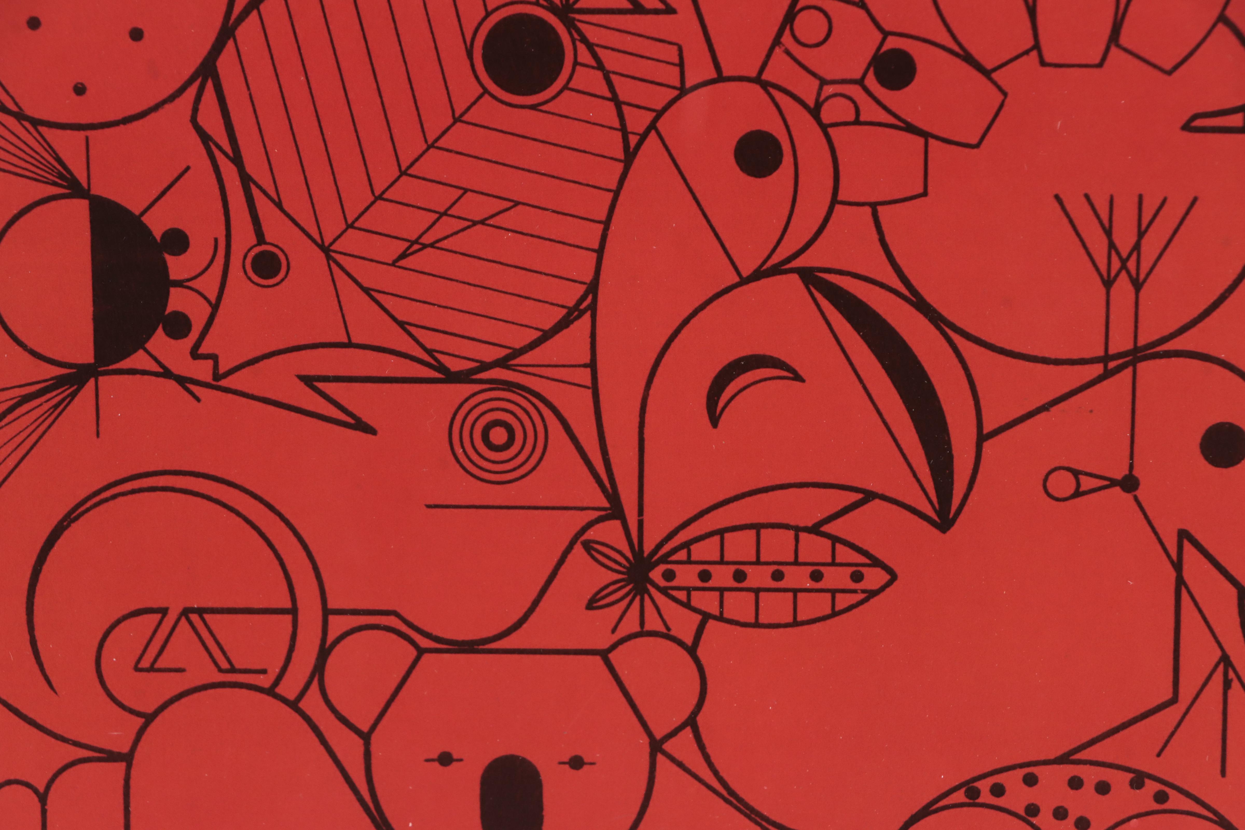 Digital Print Poster After Charley Harper, 21st Century