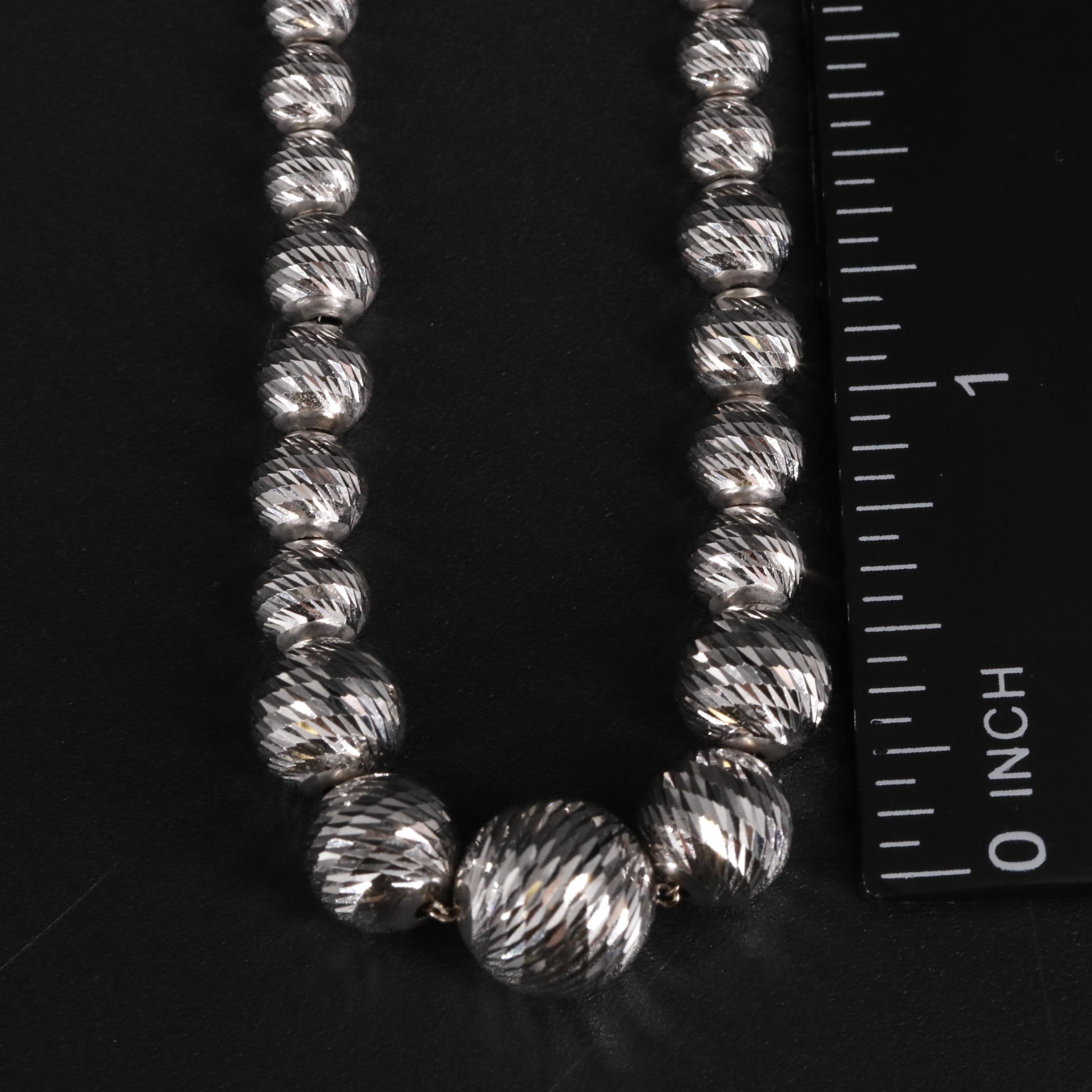 14K Graduated Necklace