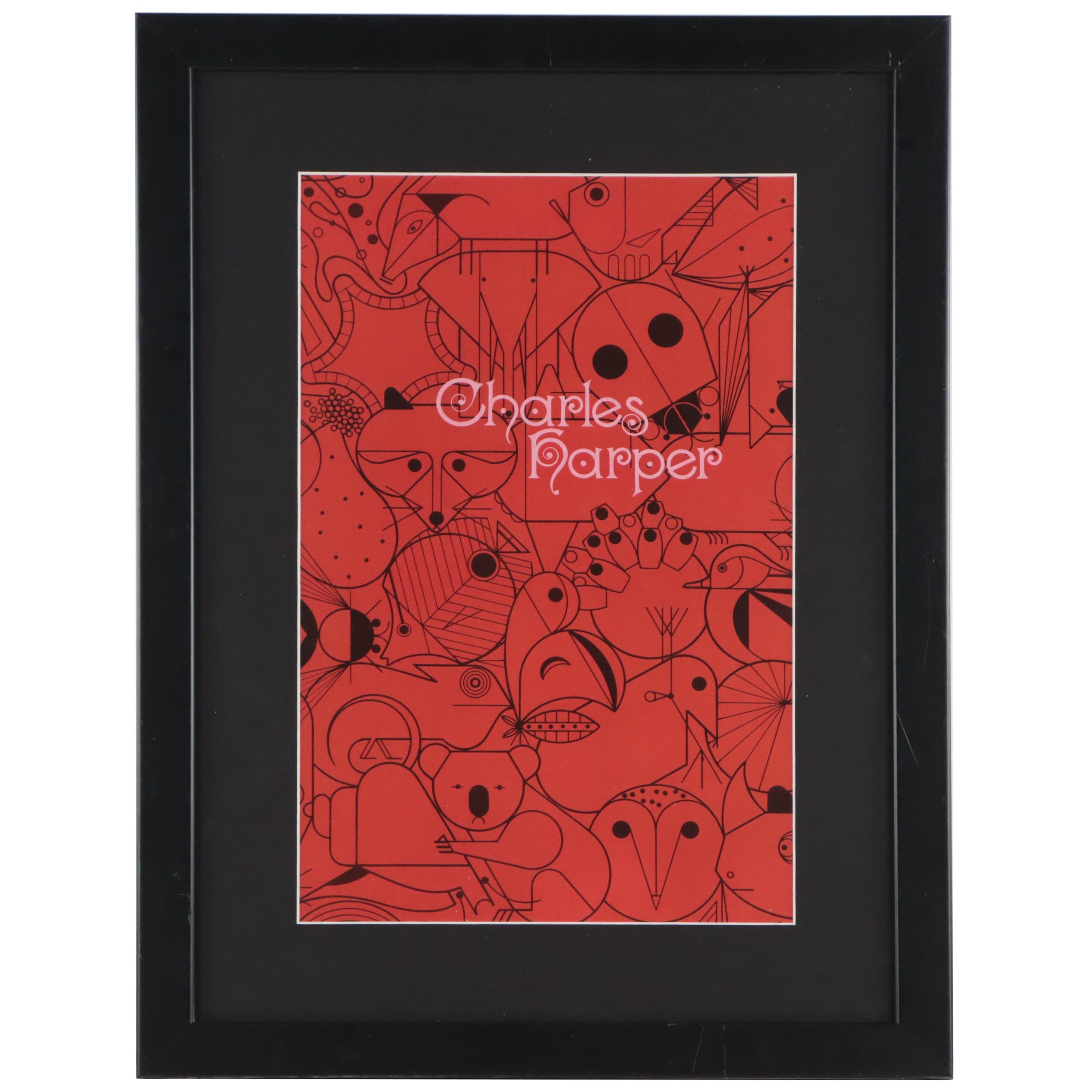 Digital Print Poster After Charley Harper, 21st Century
