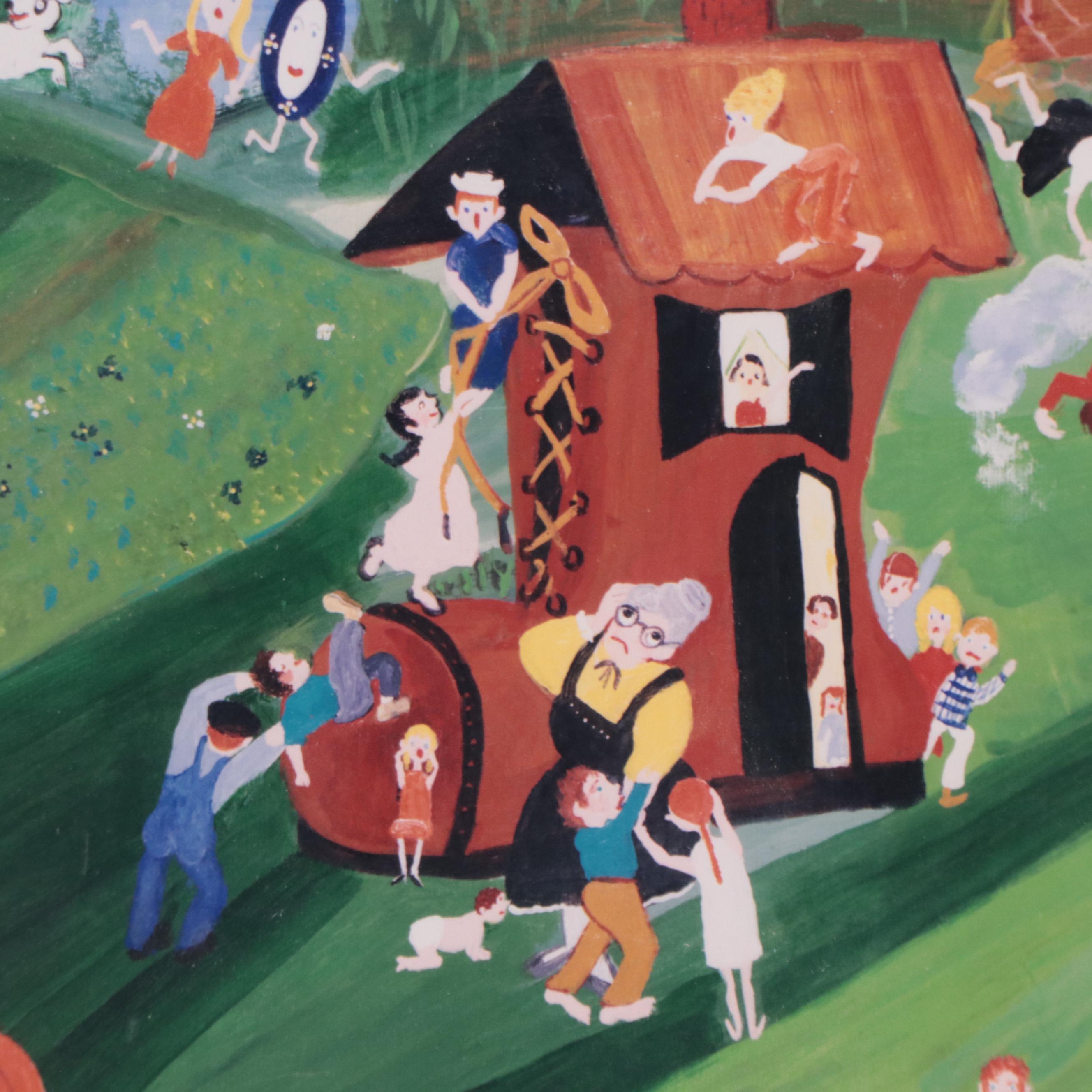 Alice Latimer Moseley Giclée "Childhood Is Forever"