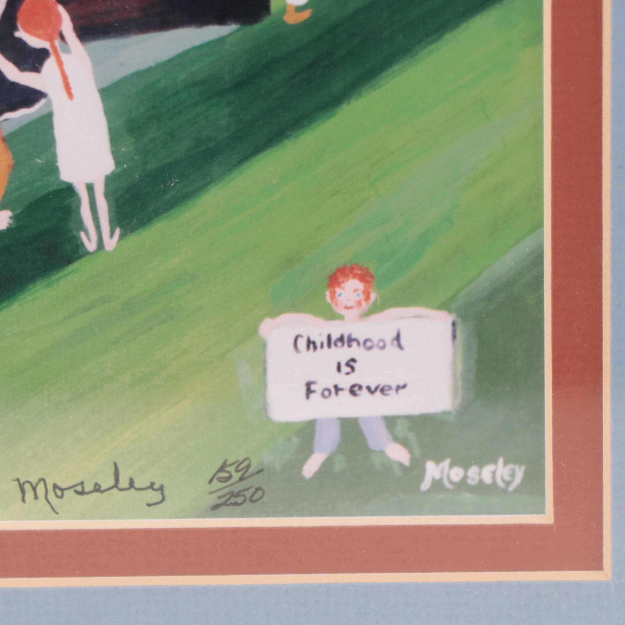 Alice Latimer Moseley Giclée "Childhood Is Forever"