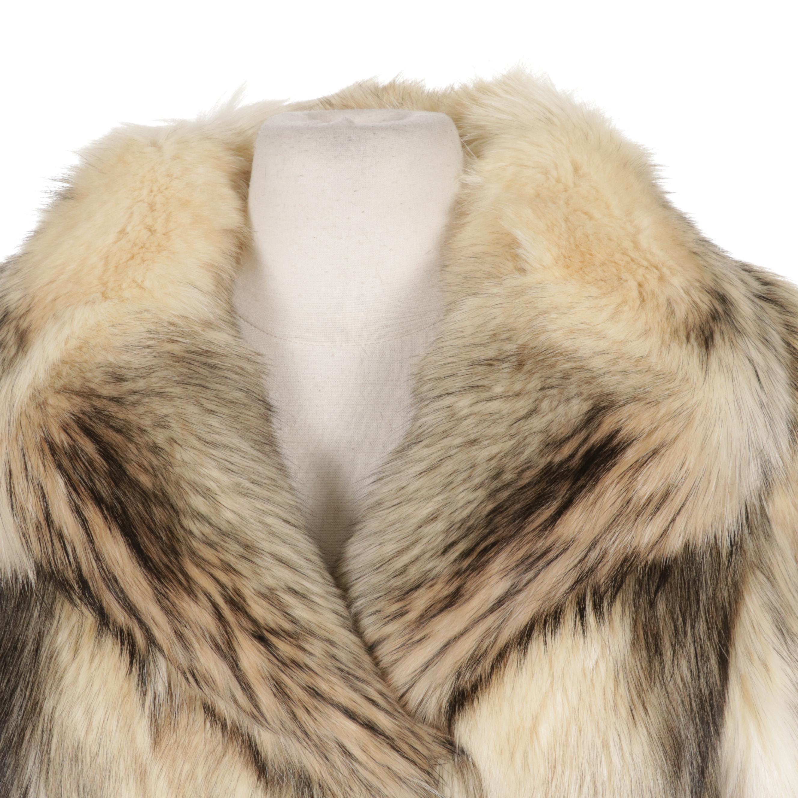 Wolf Fur Jacket With Bemberg Lining