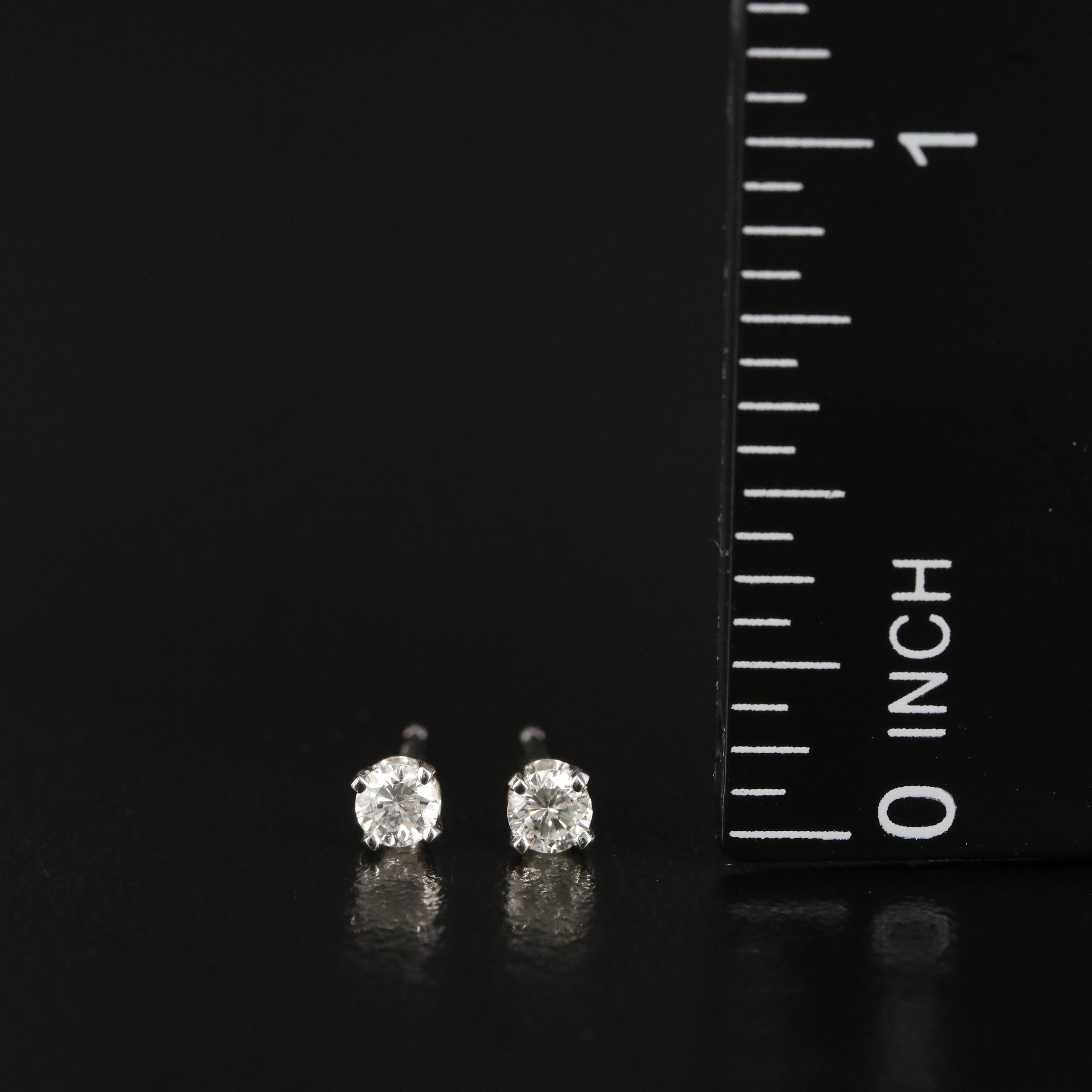14K 0.20 CTW Diamond Stud Earrings
