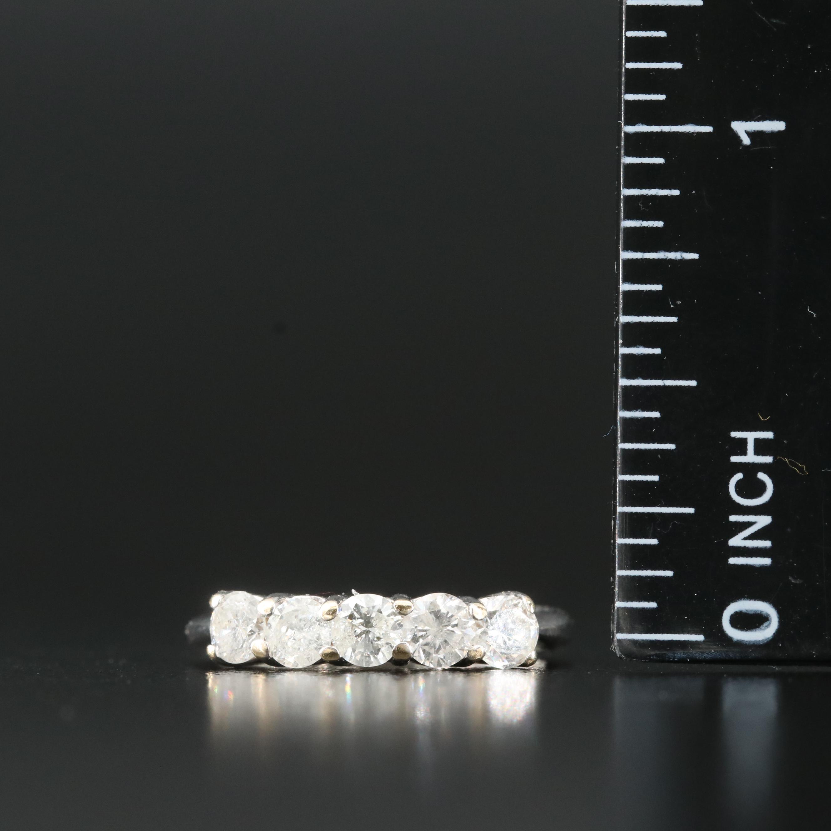 14K 0.96 CTW Diamond Ring