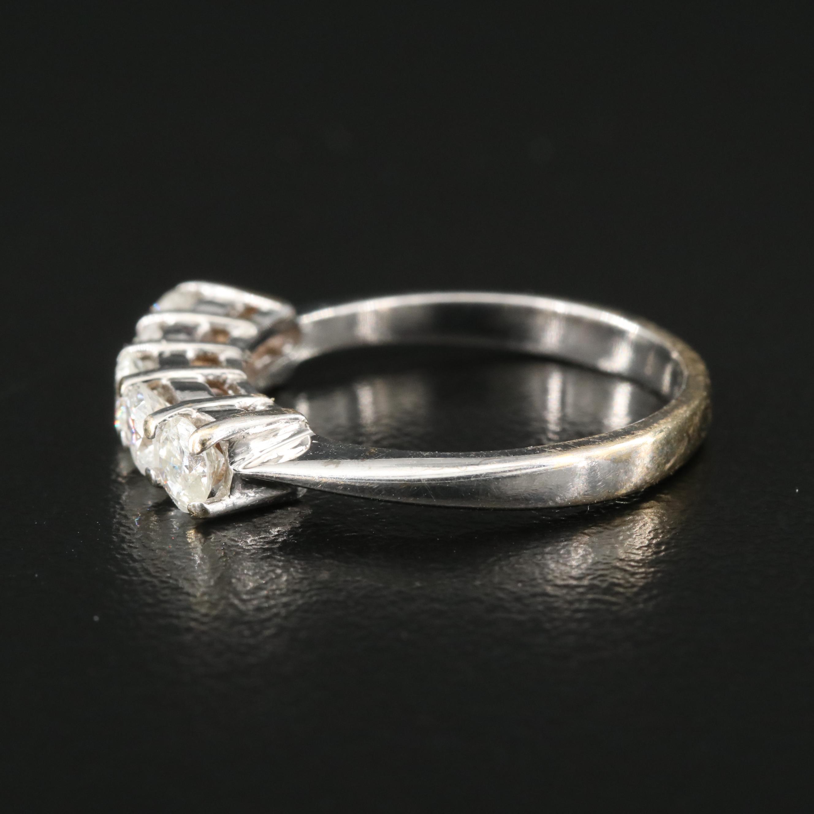 14K 0.96 CTW Diamond Ring