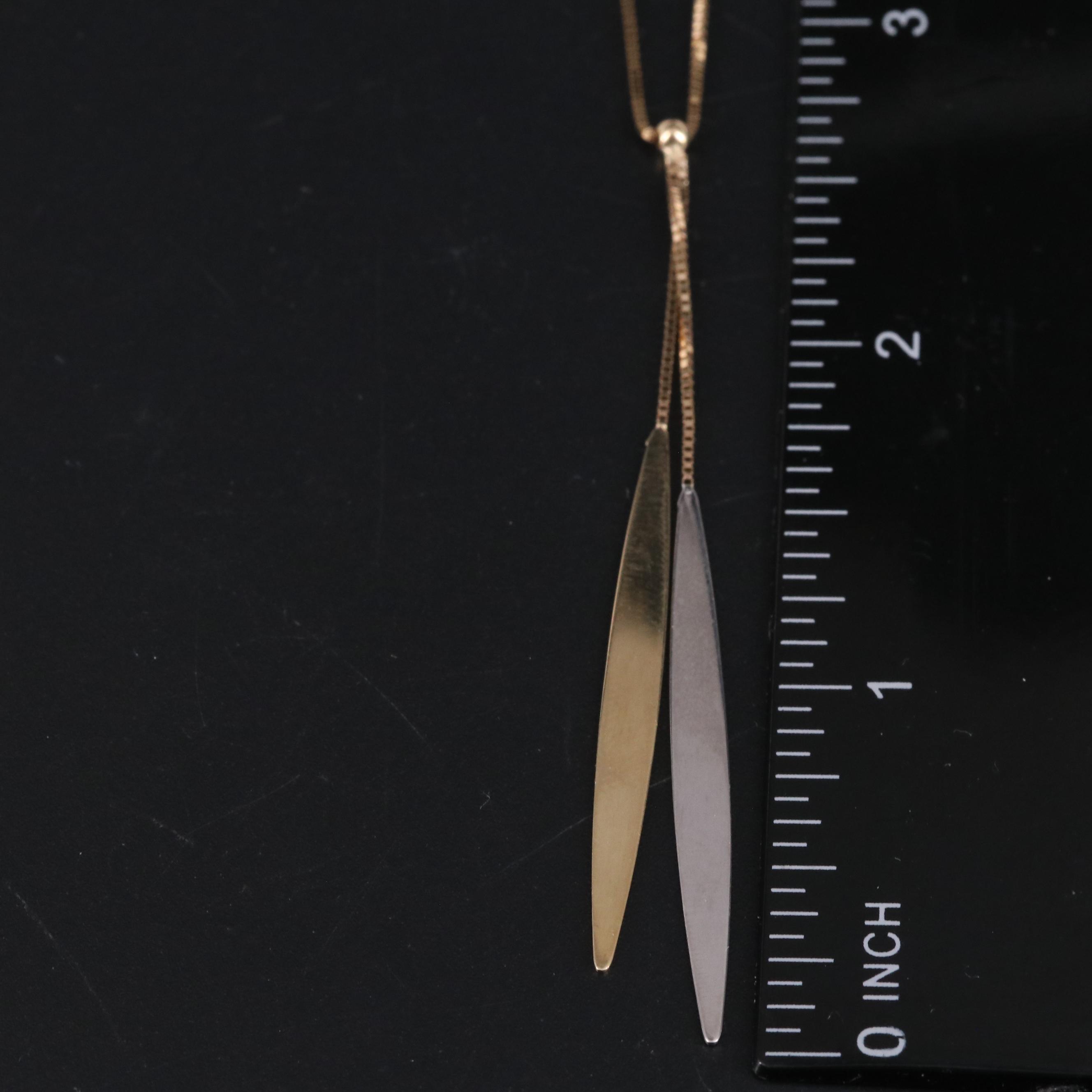 14K Pendant Necklace