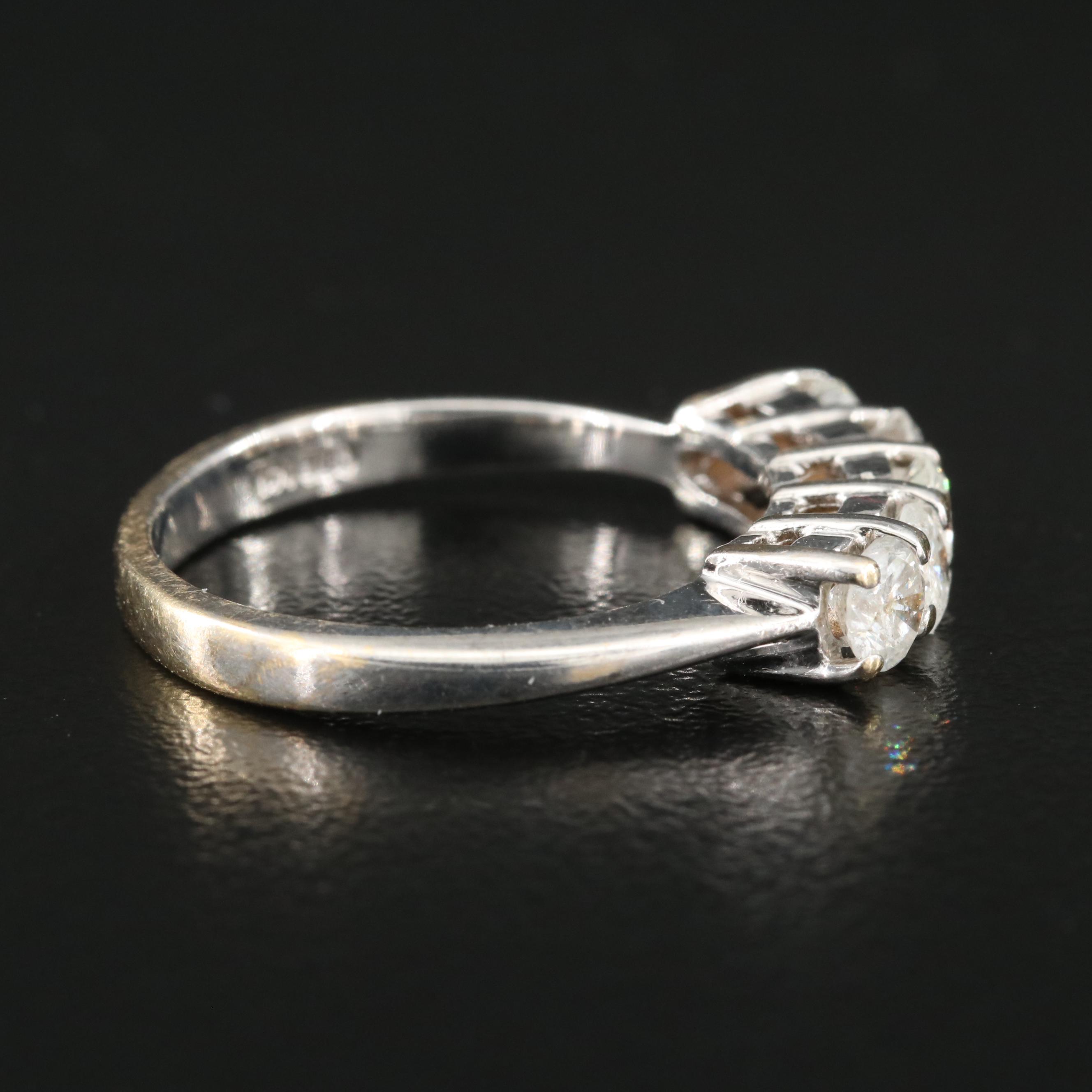 14K 0.96 CTW Diamond Ring