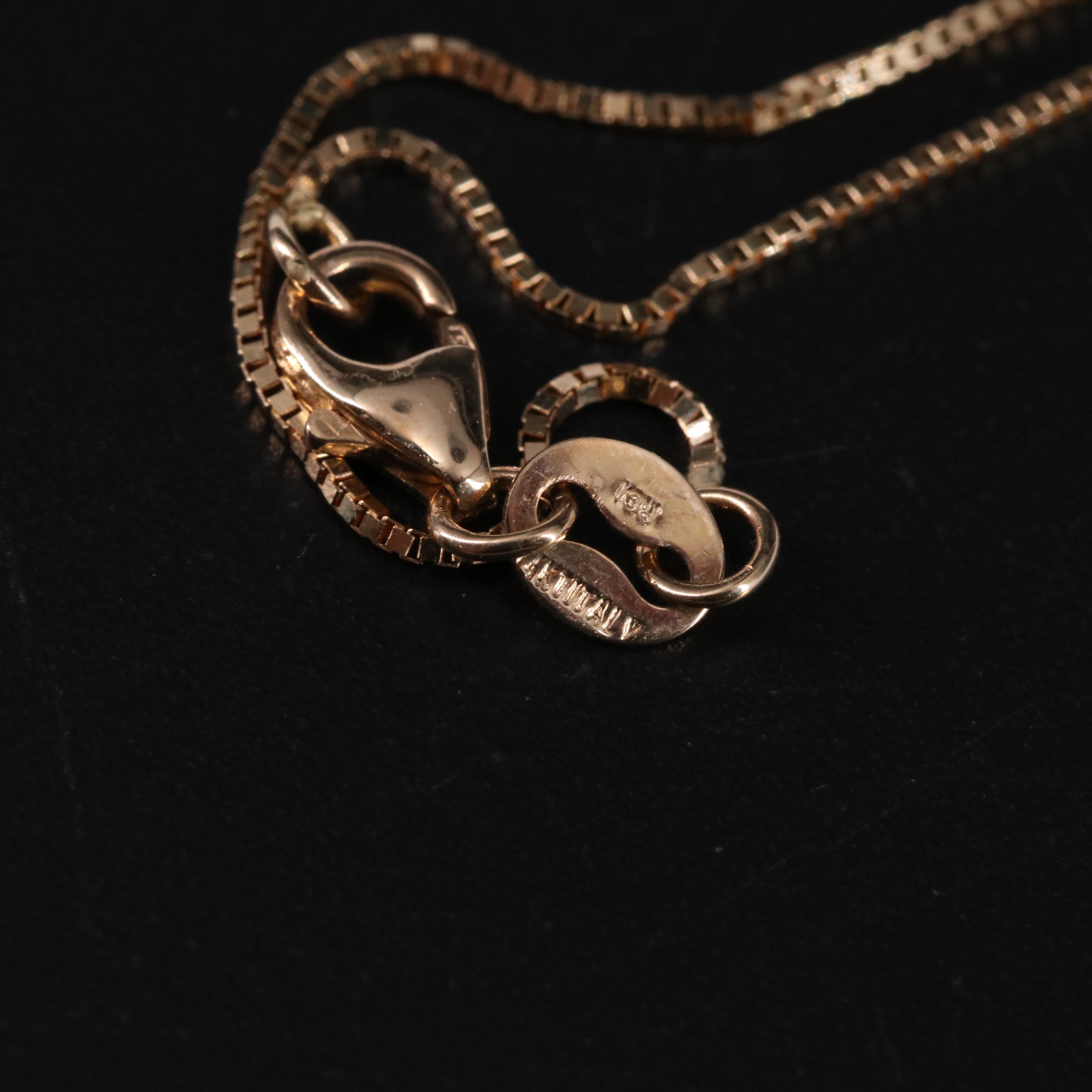 14K Pendant Necklace