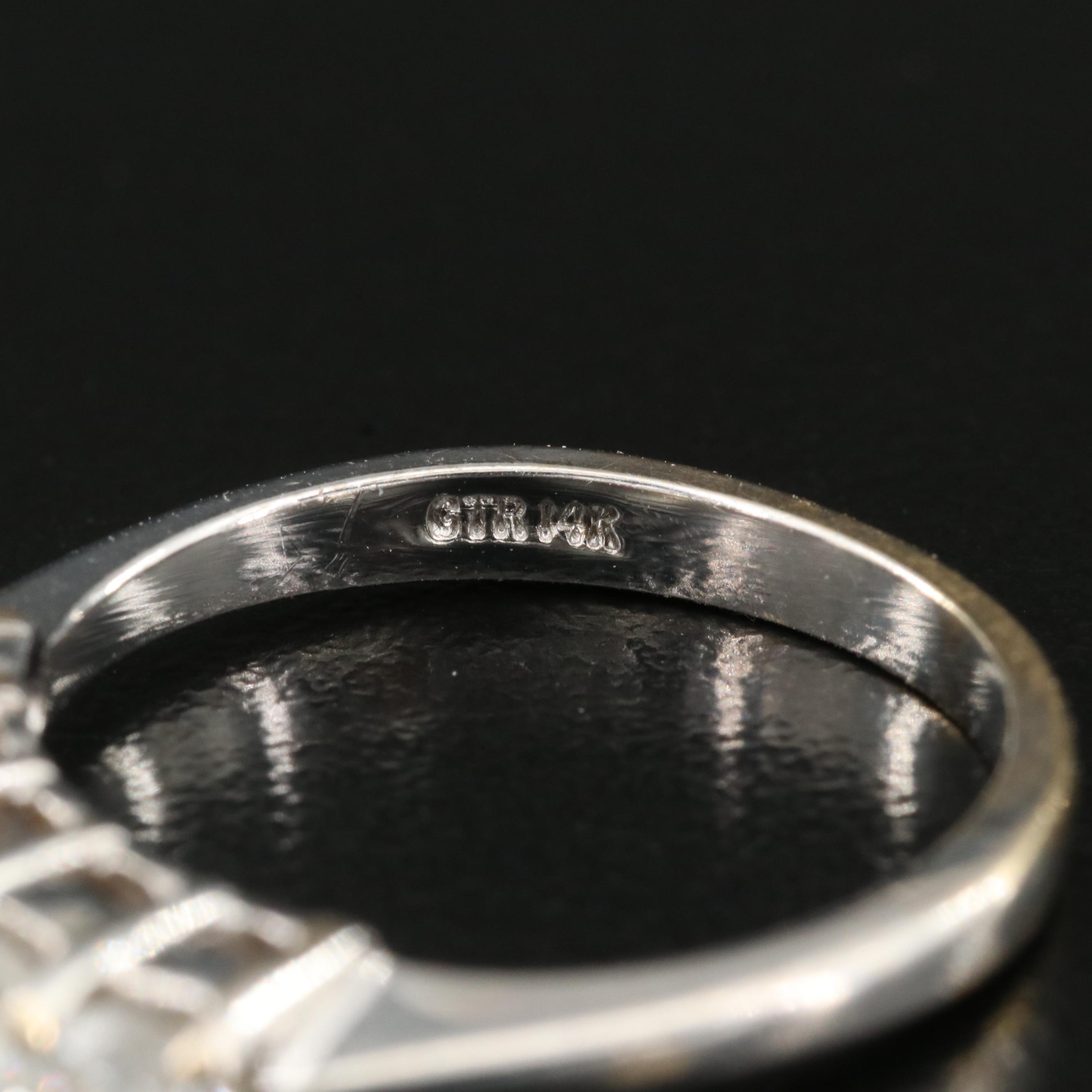 14K 0.96 CTW Diamond Ring