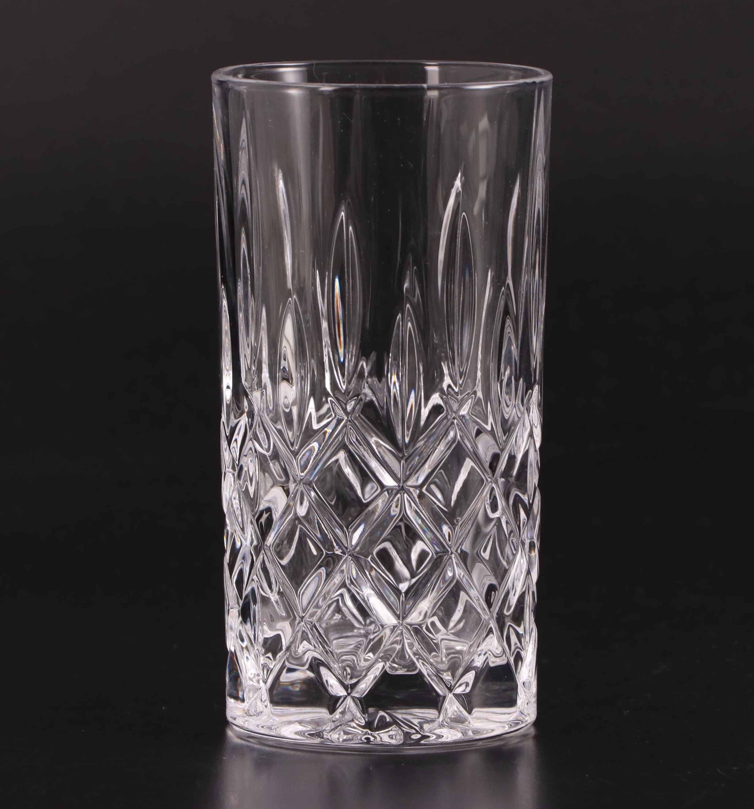 Riedel "Noblesse" Highball Glasses with Riedel Whiskey Rocks Glasses
