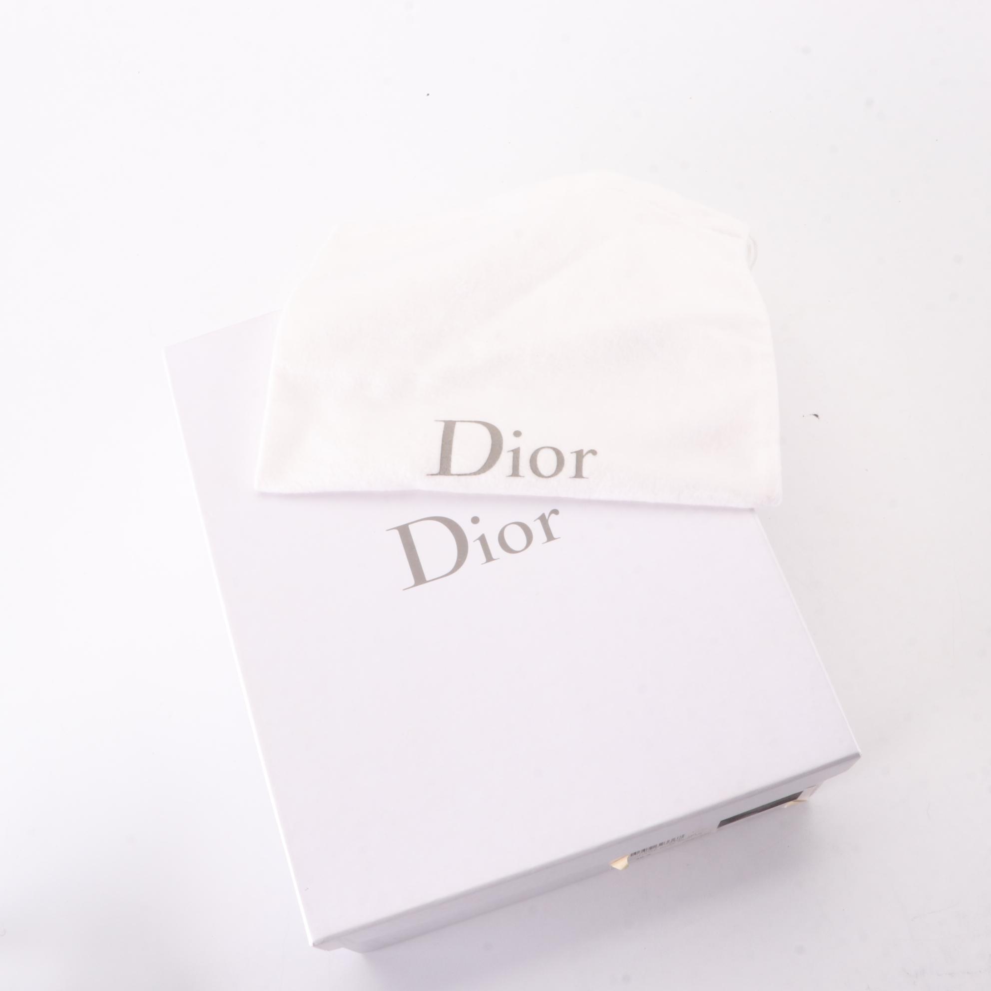 Christian Dior 90mm Mules in Black Cannage Quilted Lambskin/Patent Leather w/Box